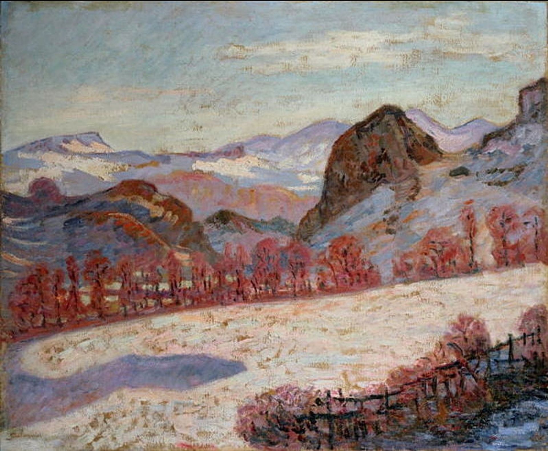 Saint-Sauves-d'Auvergne by Armand Guillaumin