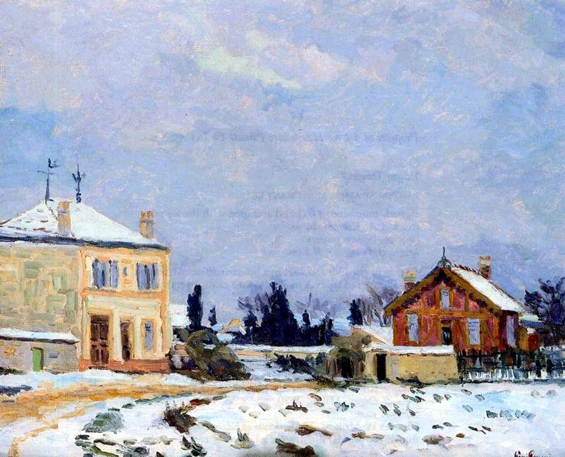 Neige by Armand Guillaumin