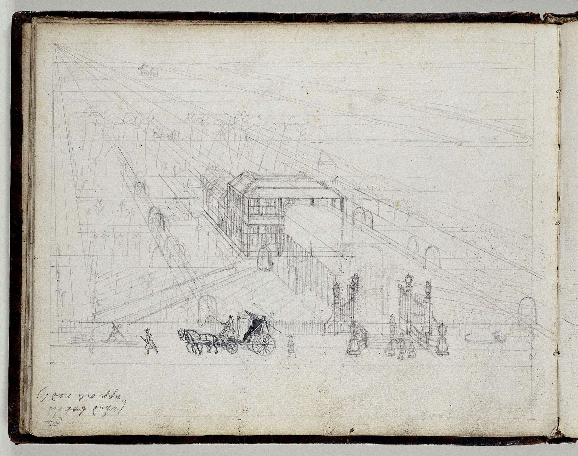 Het landgoed van Brandes bij Batavia by Jan Brandes