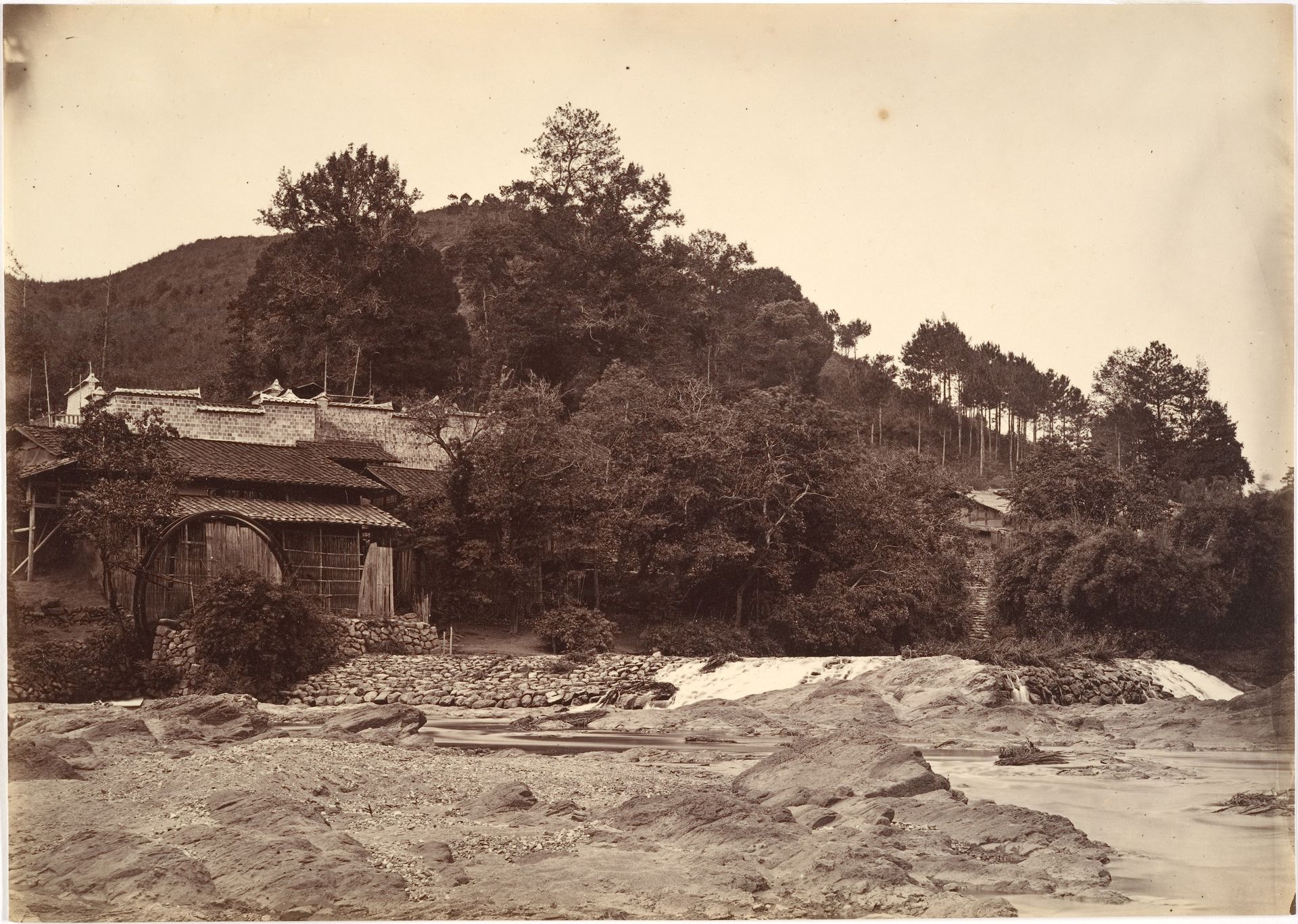 Flouring Mill at Yen-Ping by John Thomson