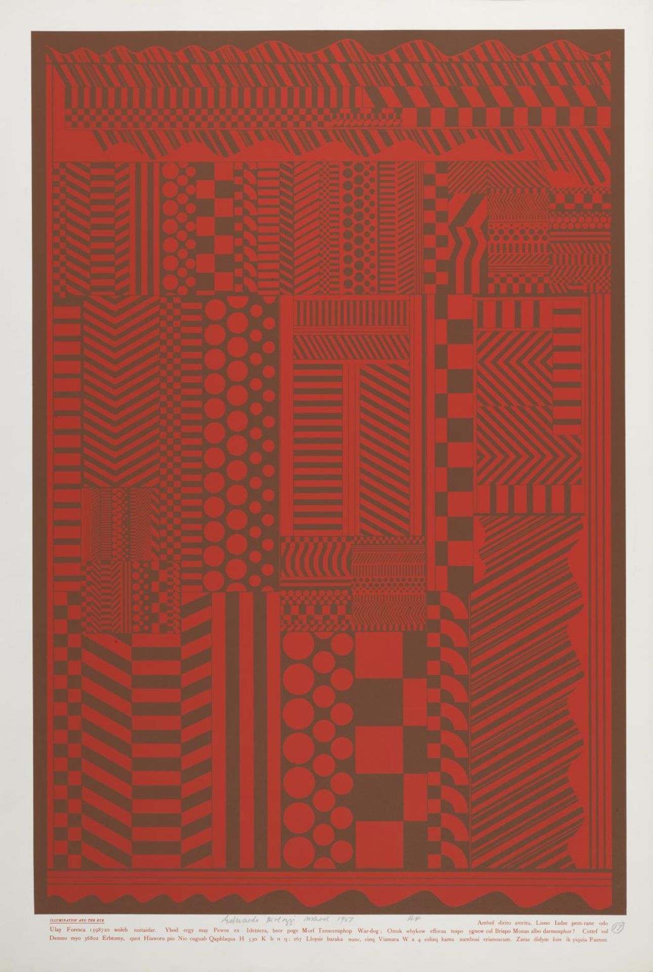 Illumination and the Eye by  Sir Eduardo Paolozzi