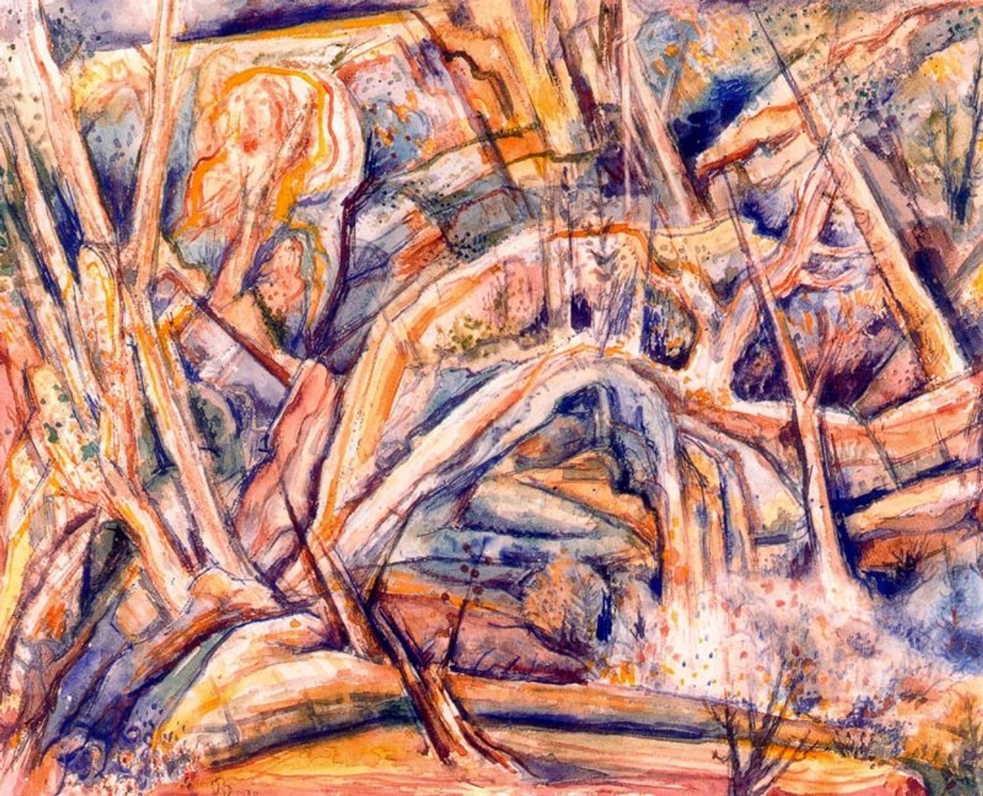 Blue Ravine by Albert Bloch