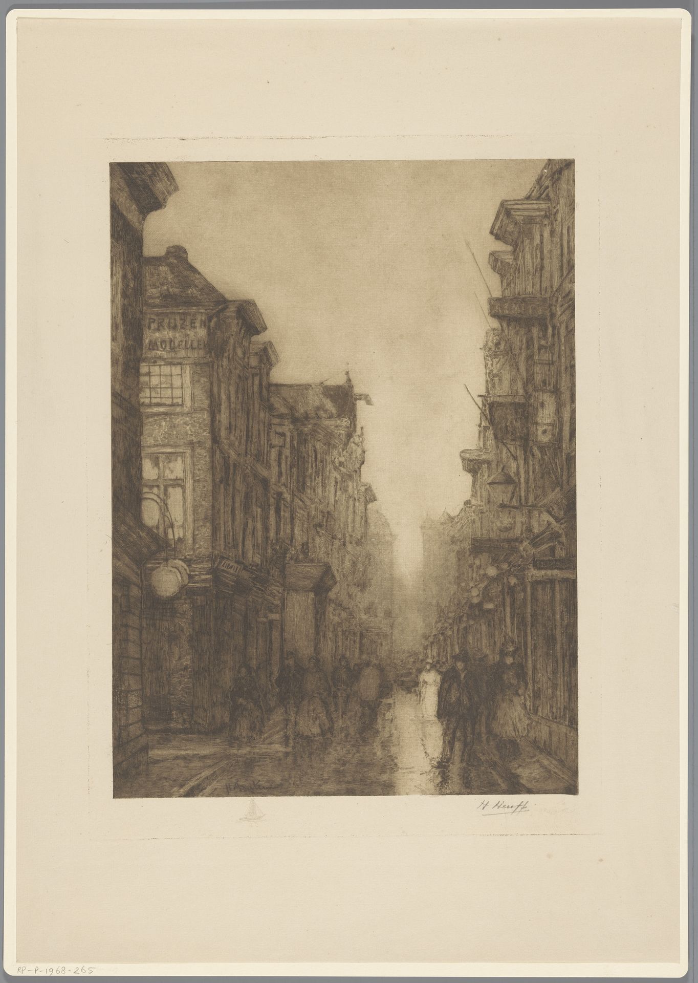 Spuistraat in Den Haag by Herman Heuff