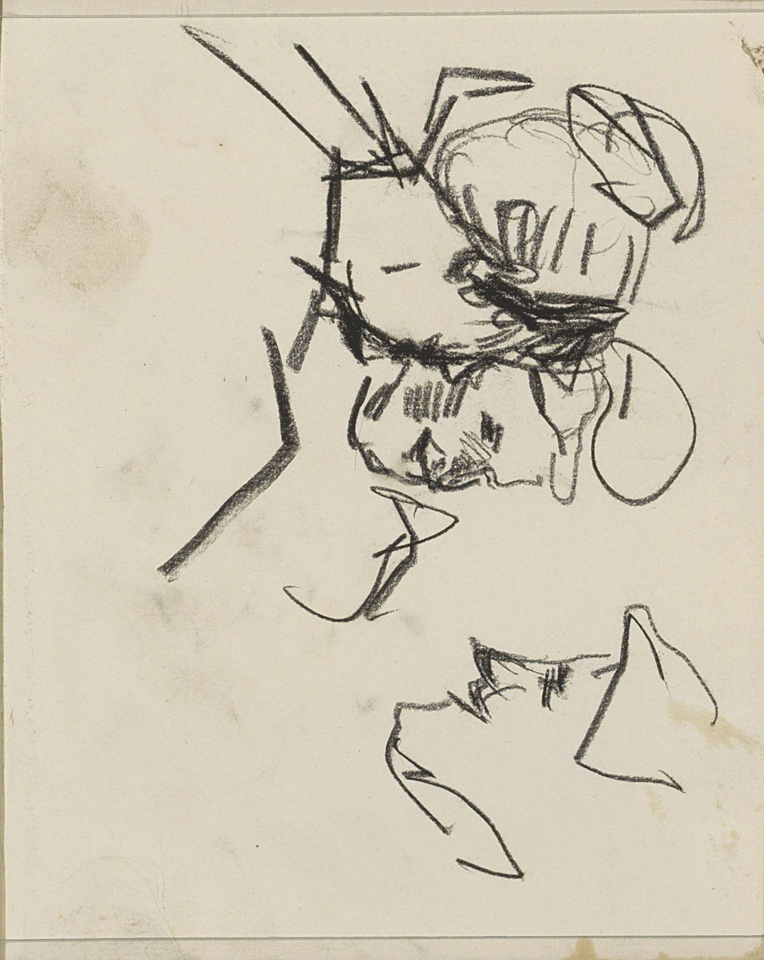 Drie vrouwen in gesprek by Isaac Israels