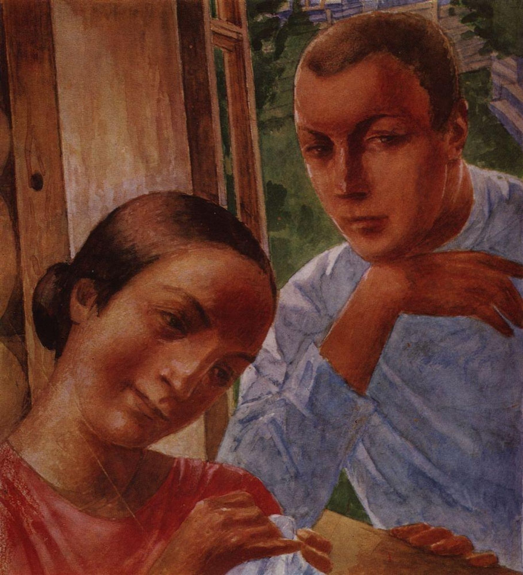 Spring in the Country by Kuzma Petrov-Vodkin