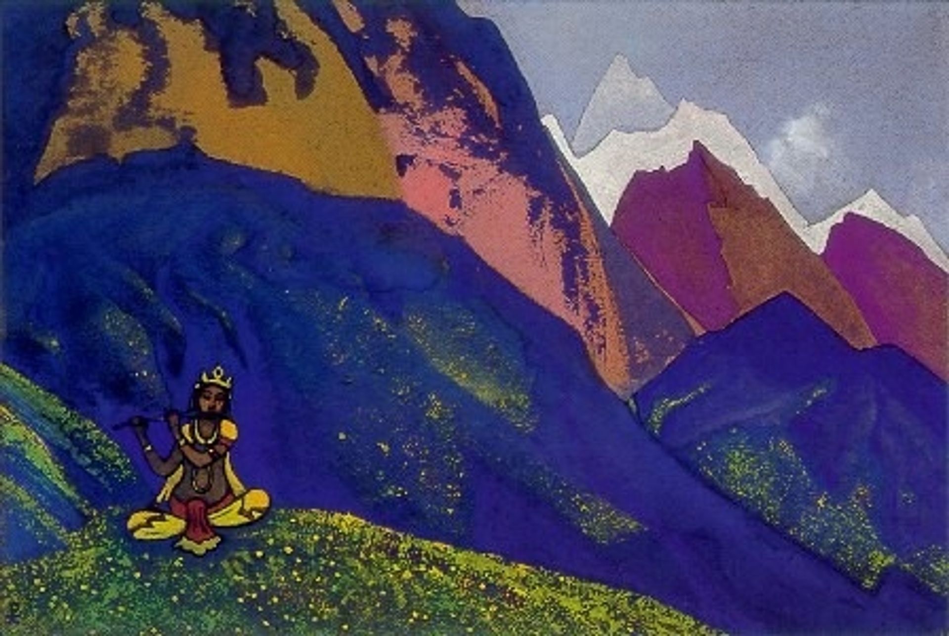 Krishna by Nicholas Roerich