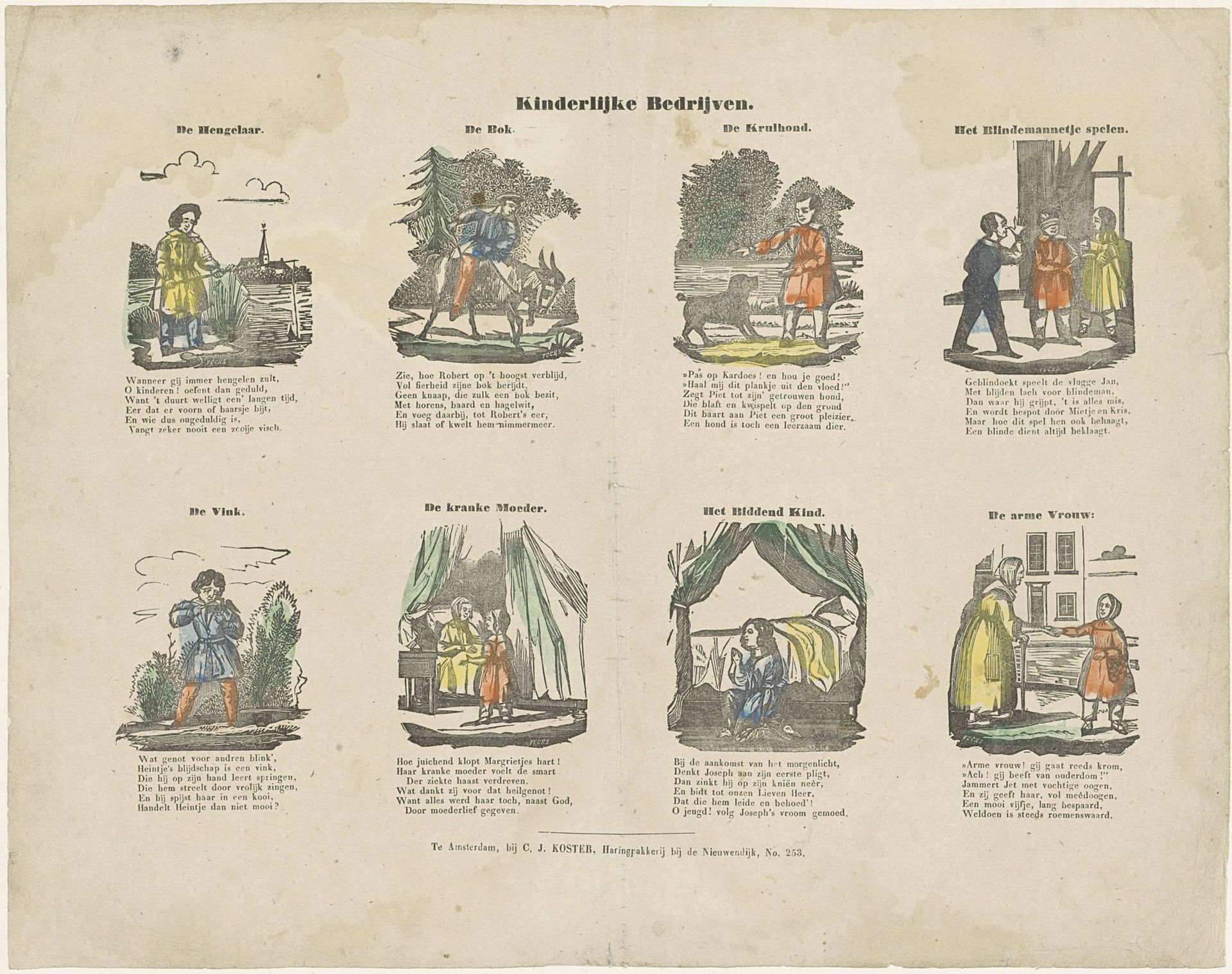 Kinderlijke bedrijven by Frederik Christiaan Fuchs
