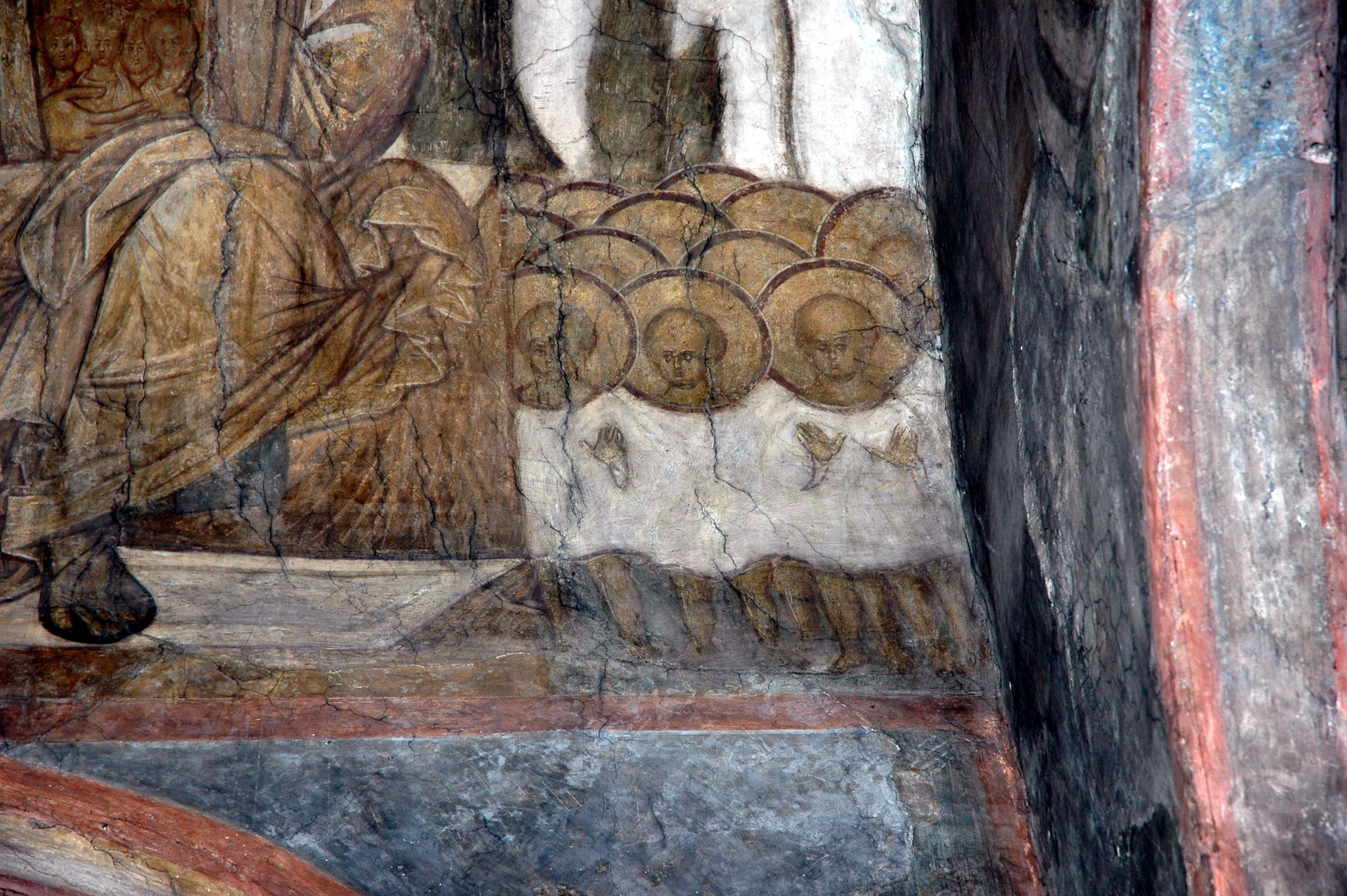 The Last Judgement: The souls of righteous by Andrei Rublev