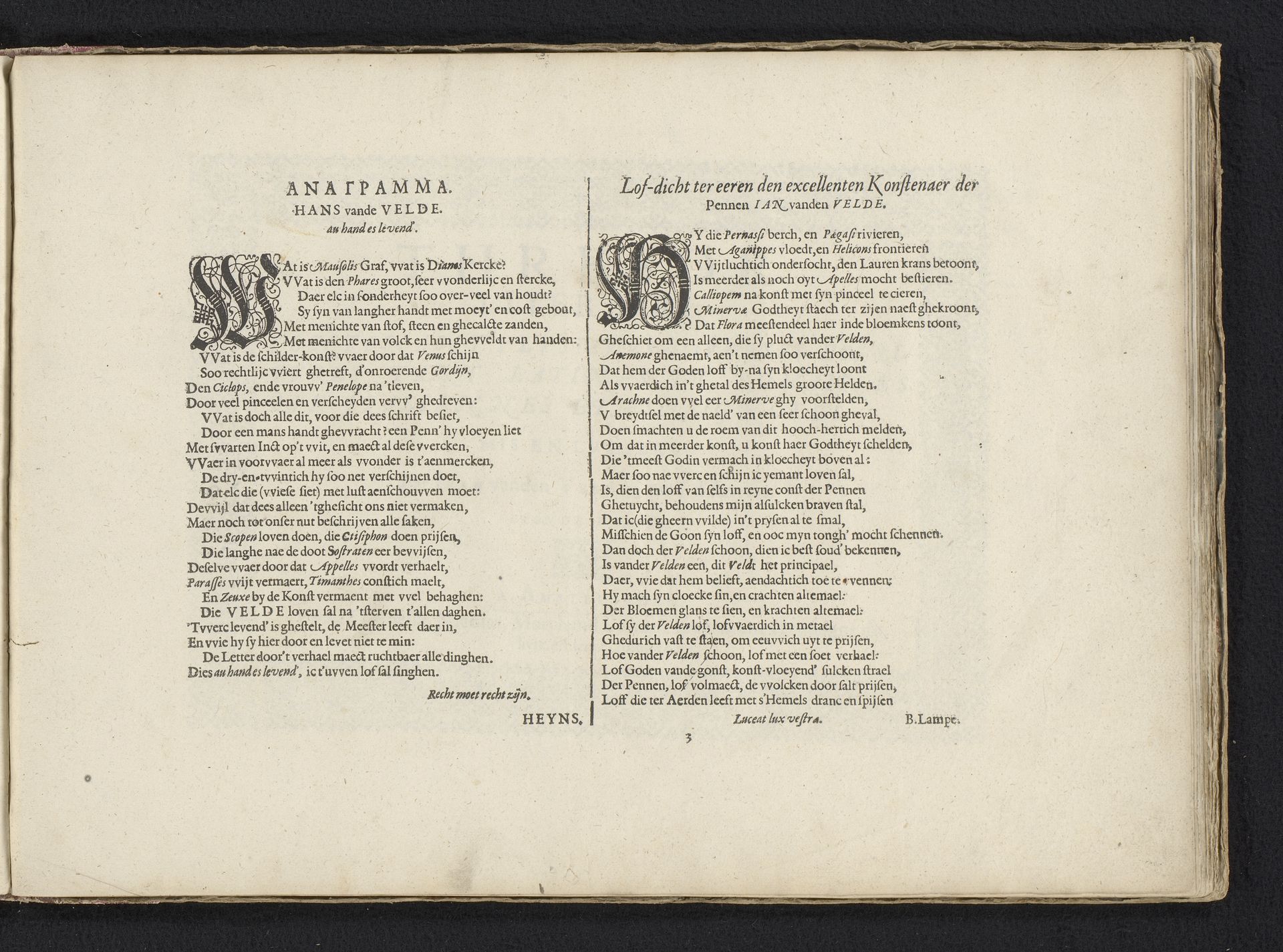 Twee Nederlandstalige drempeldichten by Zacharias Heyns