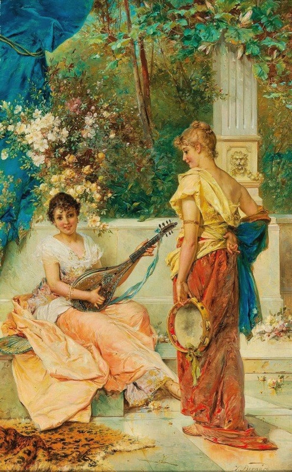 A merry tune by Hans Zatzka