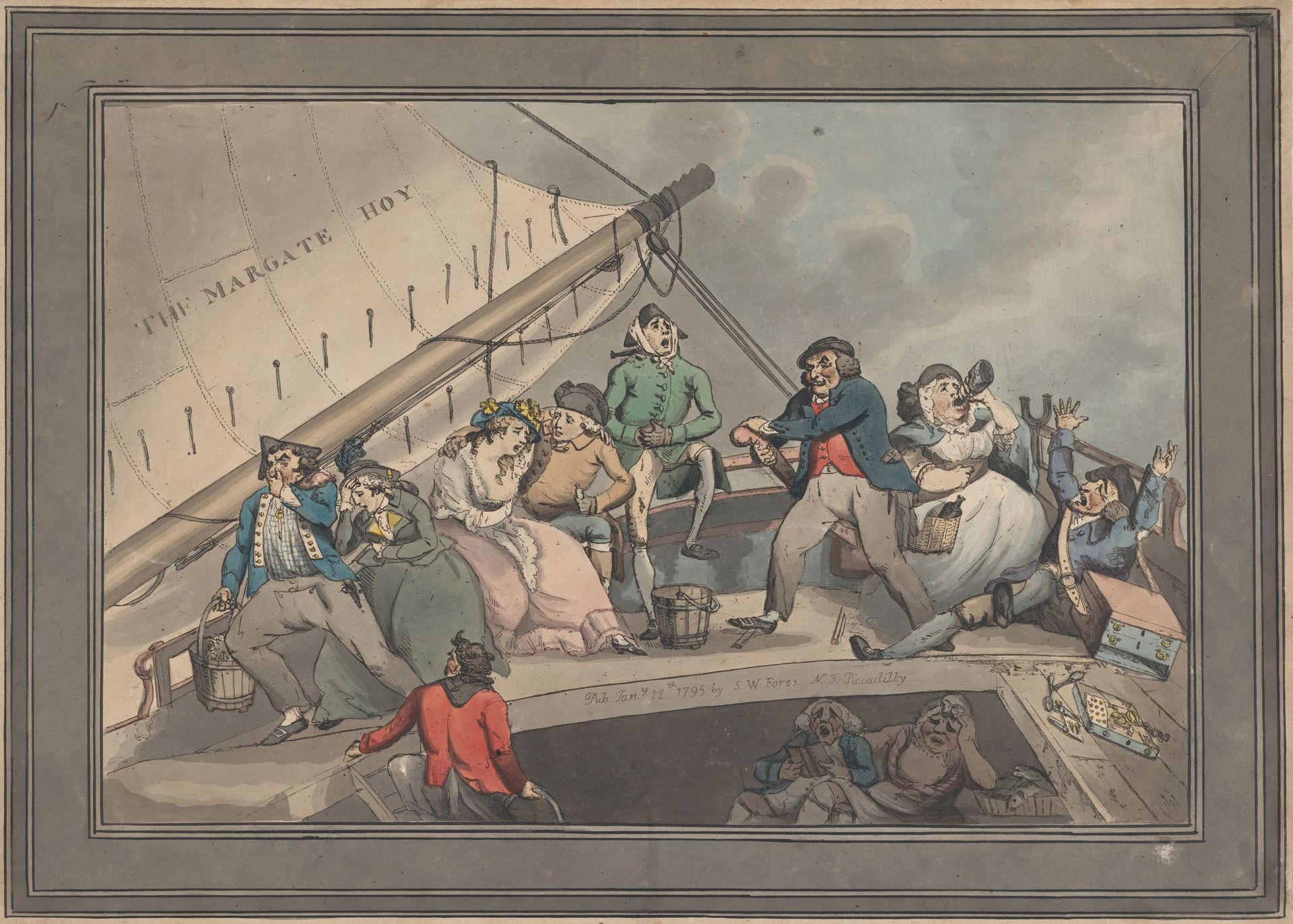 The Margate Hoy by Charles Catton, Jr.