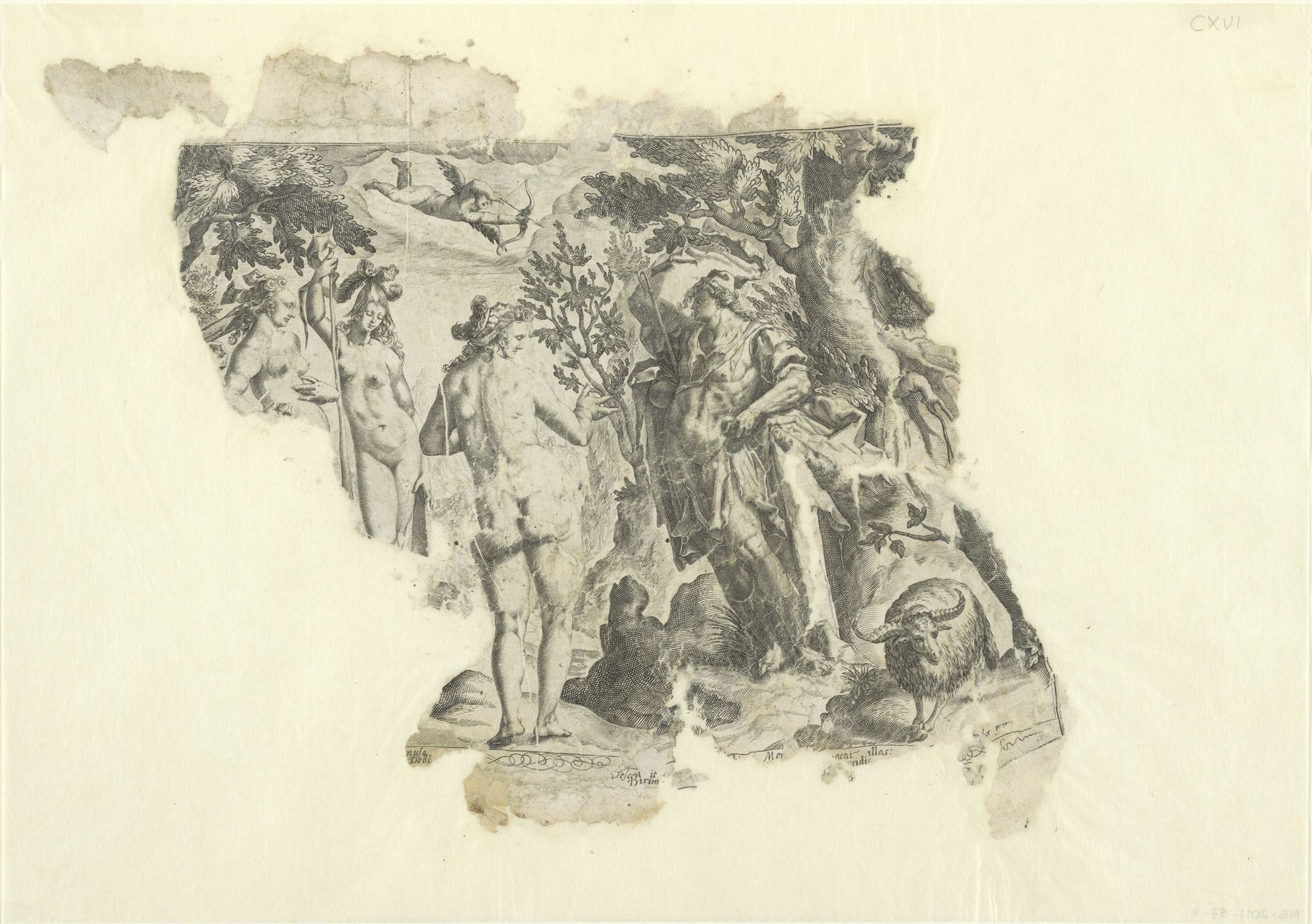 Oordeel van Paris by Zacharias Dolendo