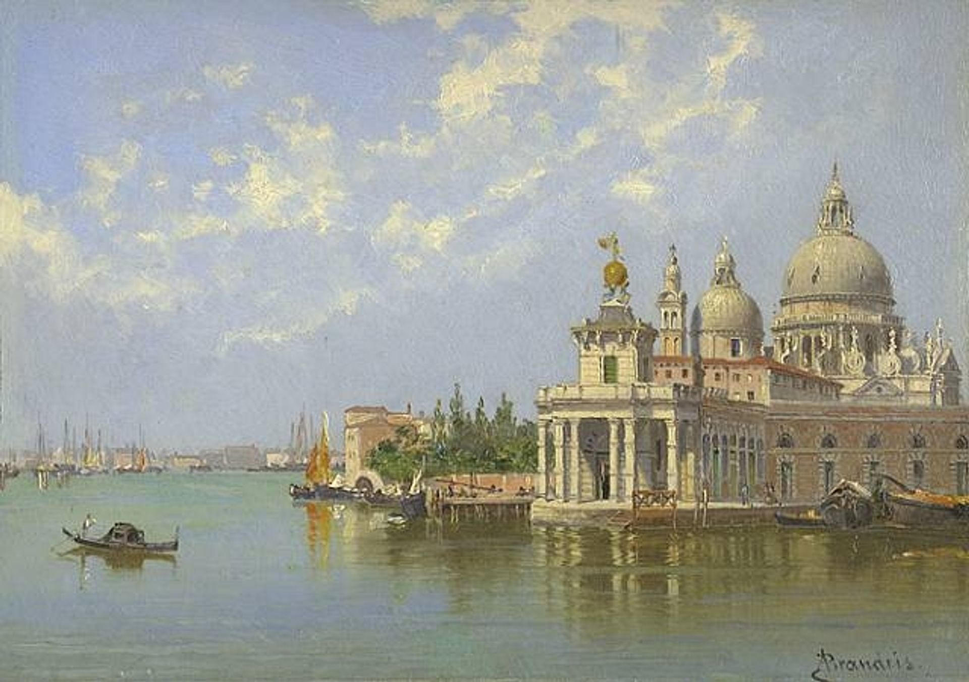 The Piazzetta, Venice by Antonietta Brandeis