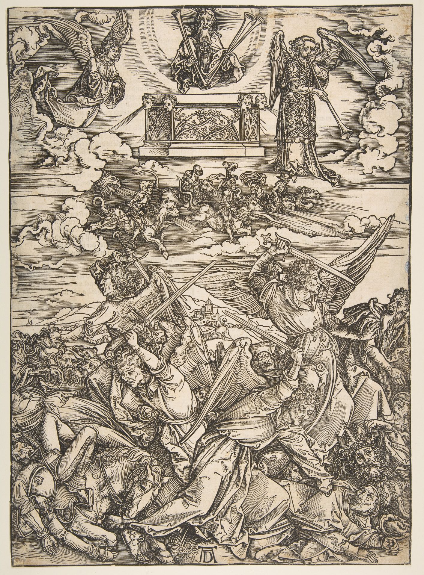 The Four Avenging Angels, from "The Apocalypse" by Albrecht Durer