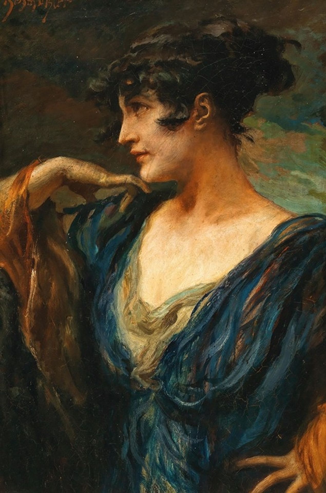 A Young Beauty, by Leopold Schmutzler