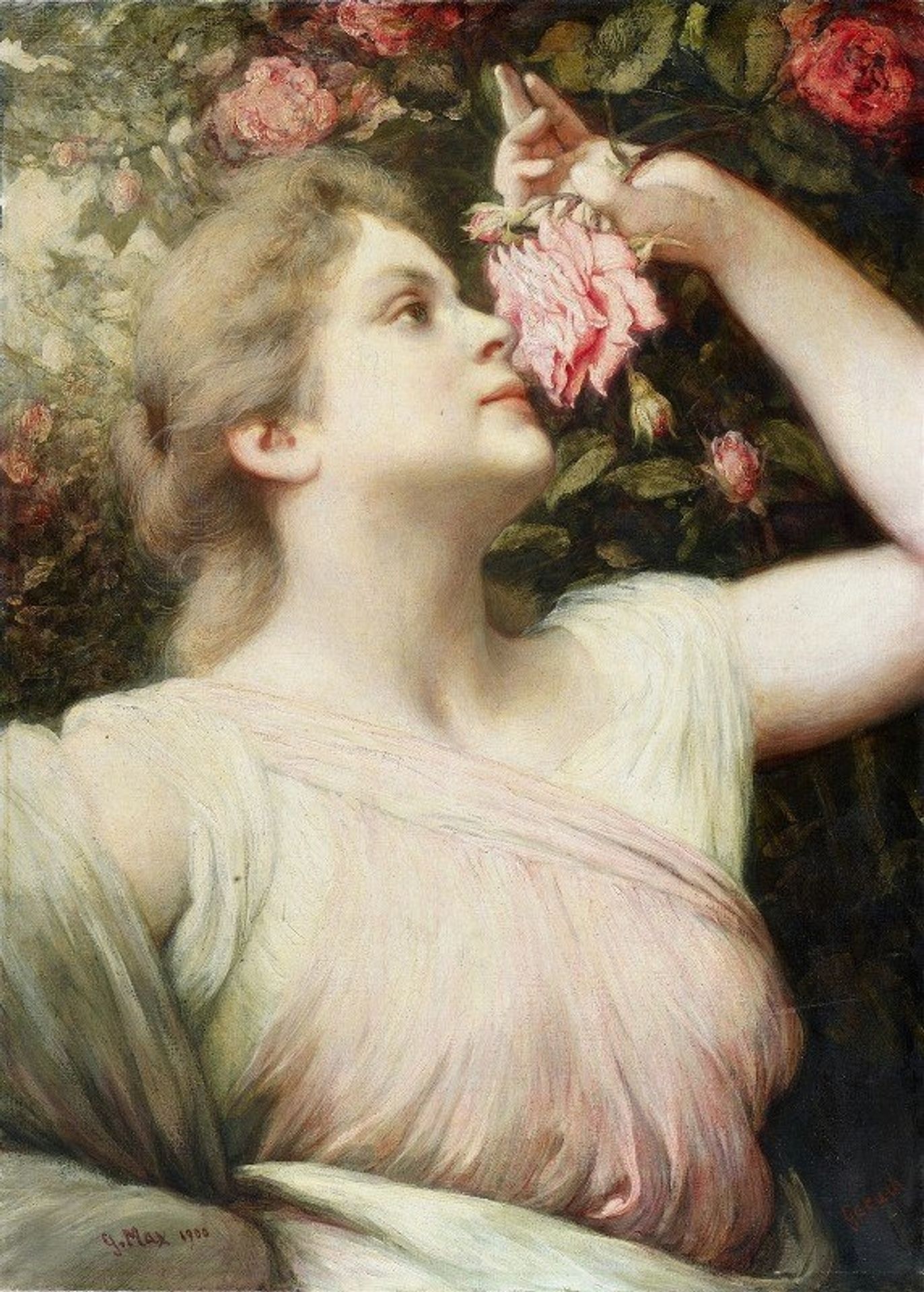 The Smell by Gabriel von Max