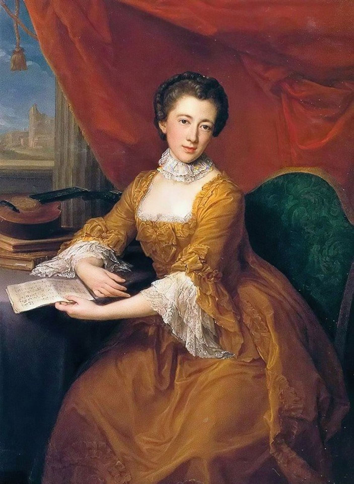 Portrait of Lady Margaret Georgiana Poyntz by Pompeo Batoni