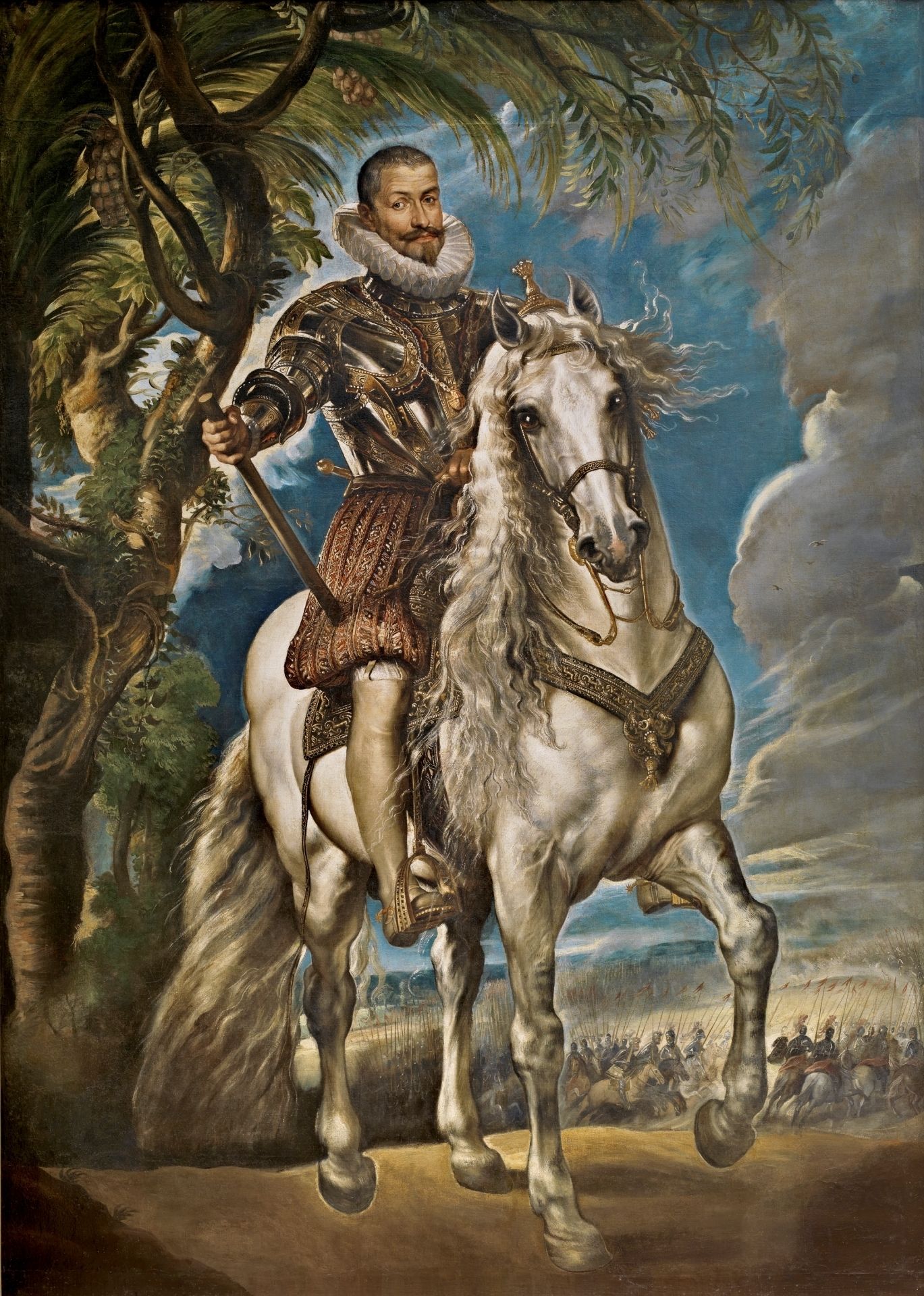 Equestrian Portrait of the Duke of Lerma by Peter Paul Rubens