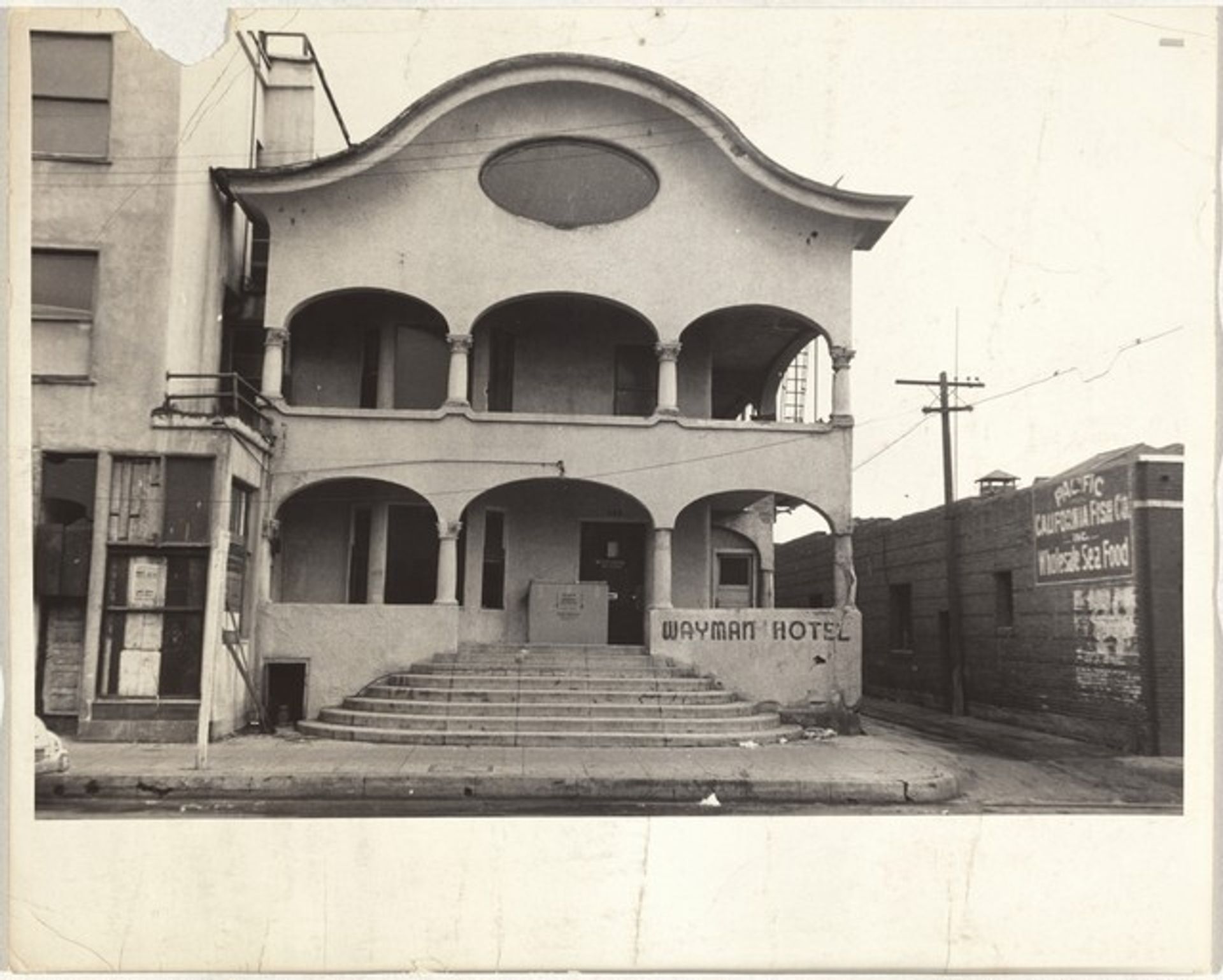 Wayman Hotel--Los Angeles by Robert Frank