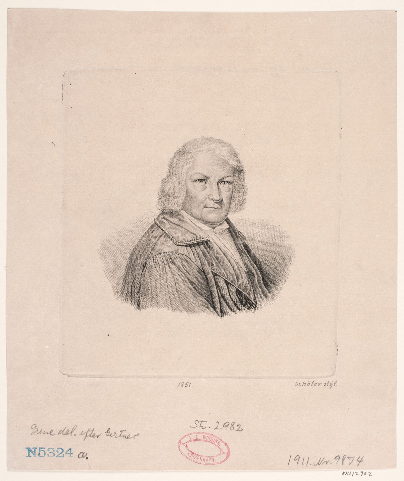 Thorvaldsen by Peter Christian Schøler