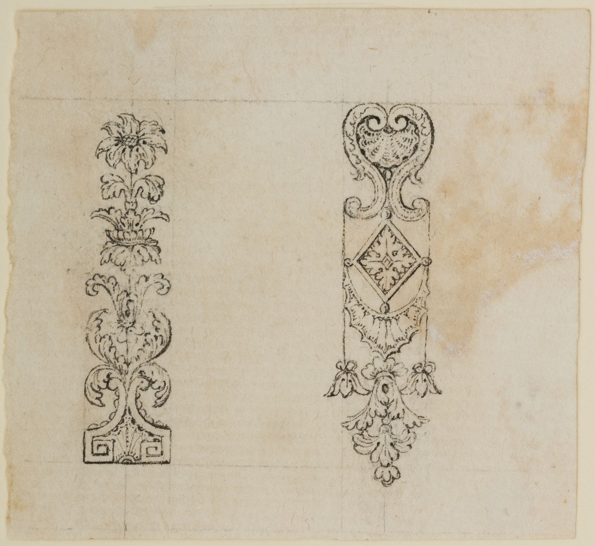 Two Designs for the Decoration of Firearms by Nicolas Noël Boutet