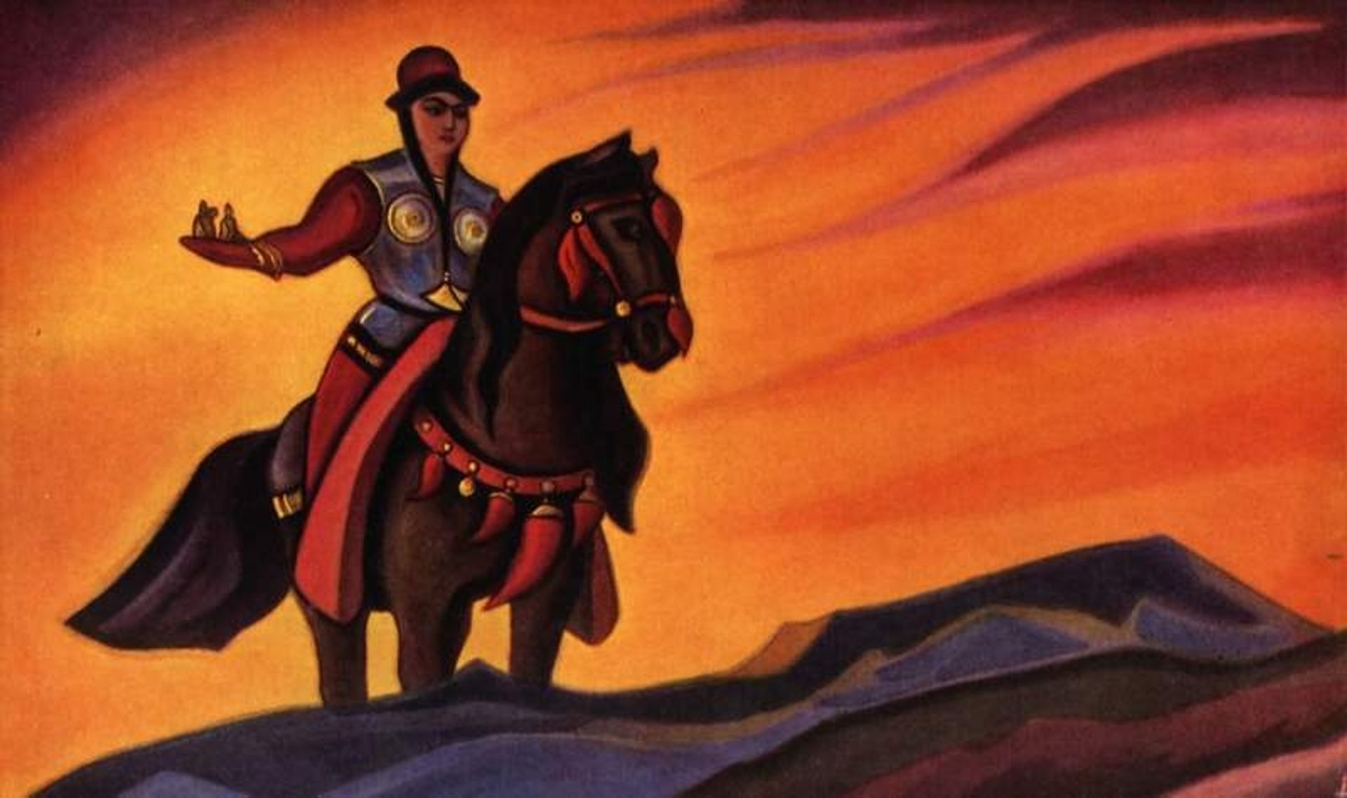 Nastasia Mikulichna by Nicholas Roerich