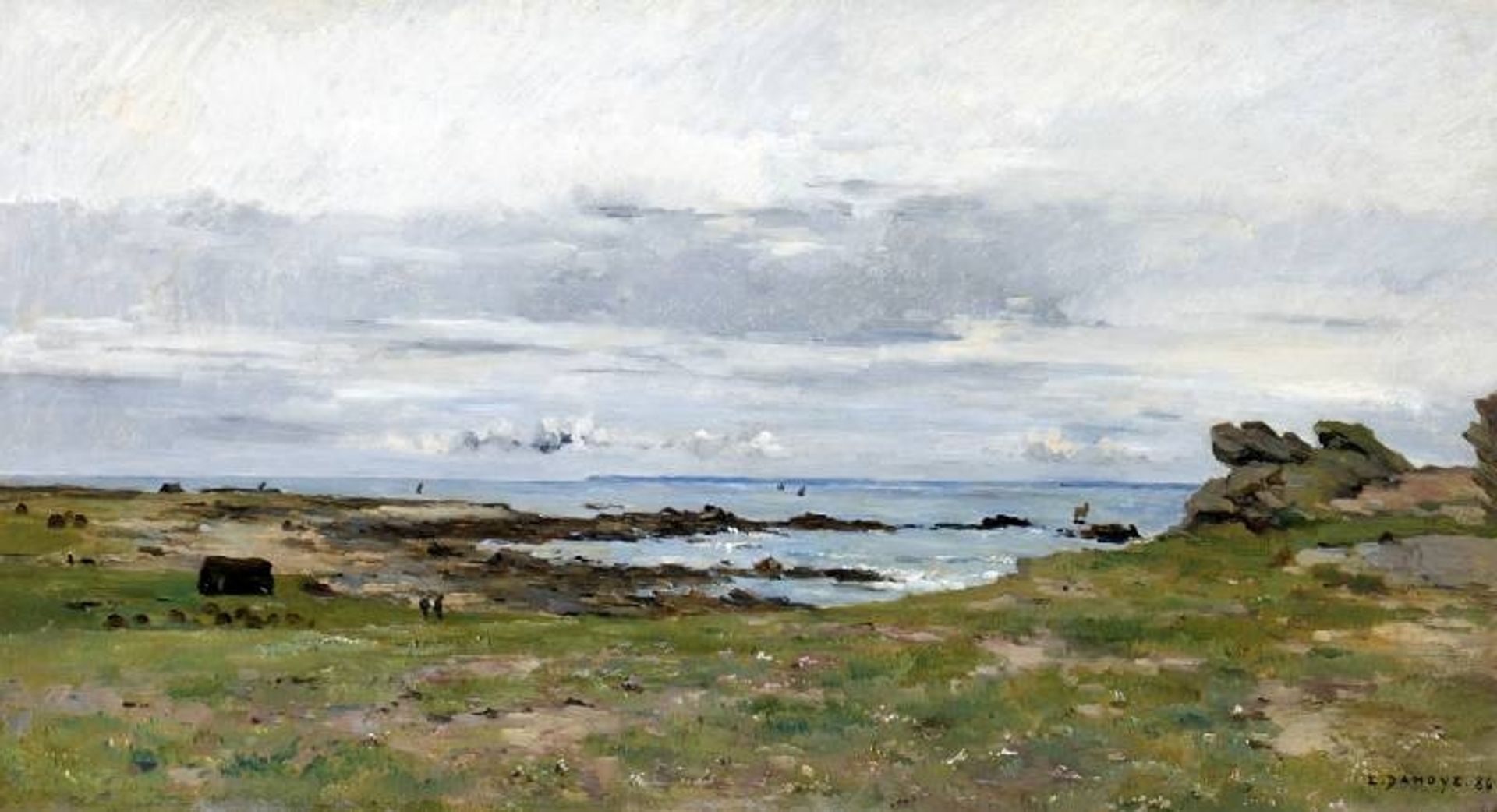Sur la Côté Bretonne by Pierre Emmanuel Damoye