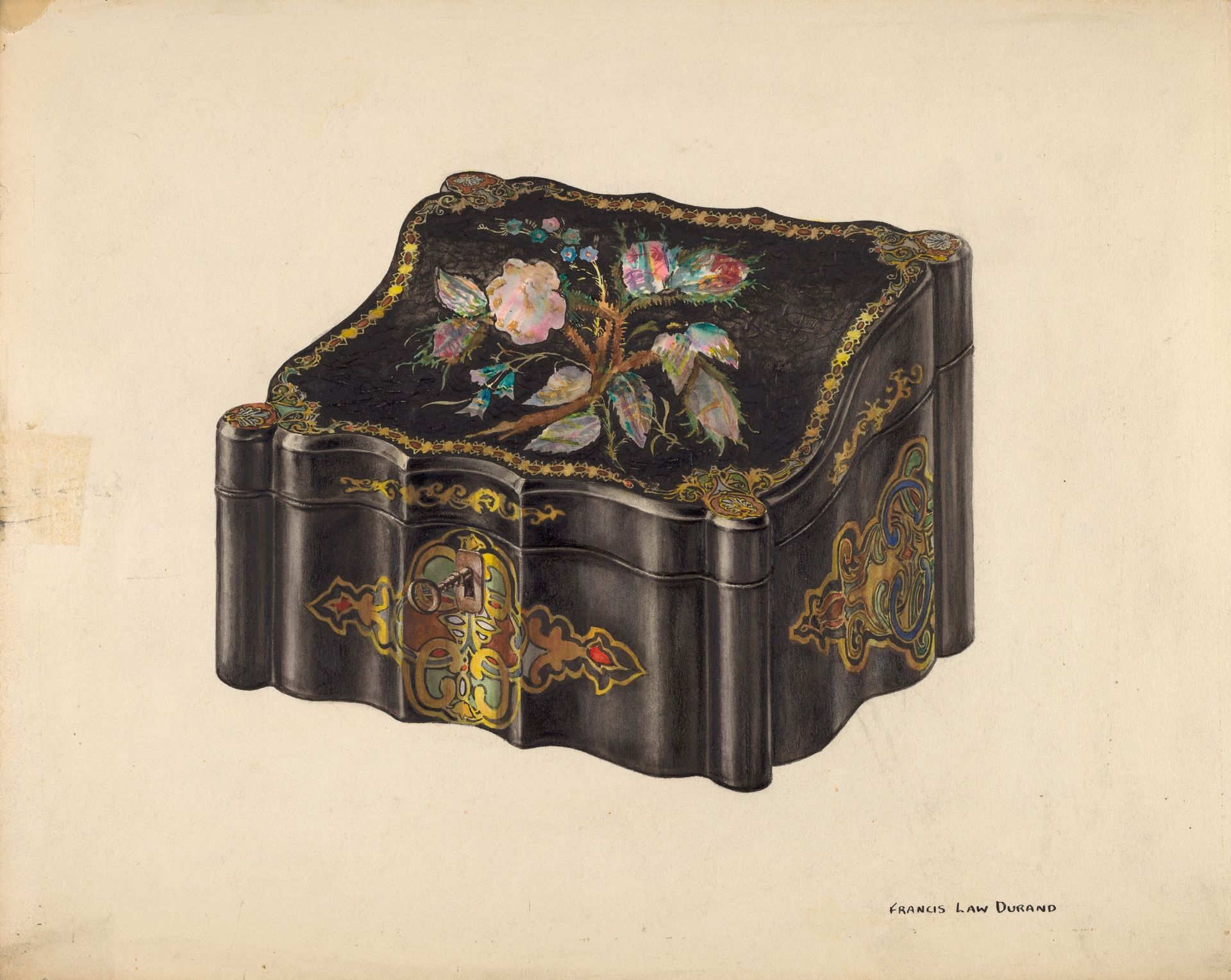 Game Box (For Poker Chips) by Francis Law Durand
