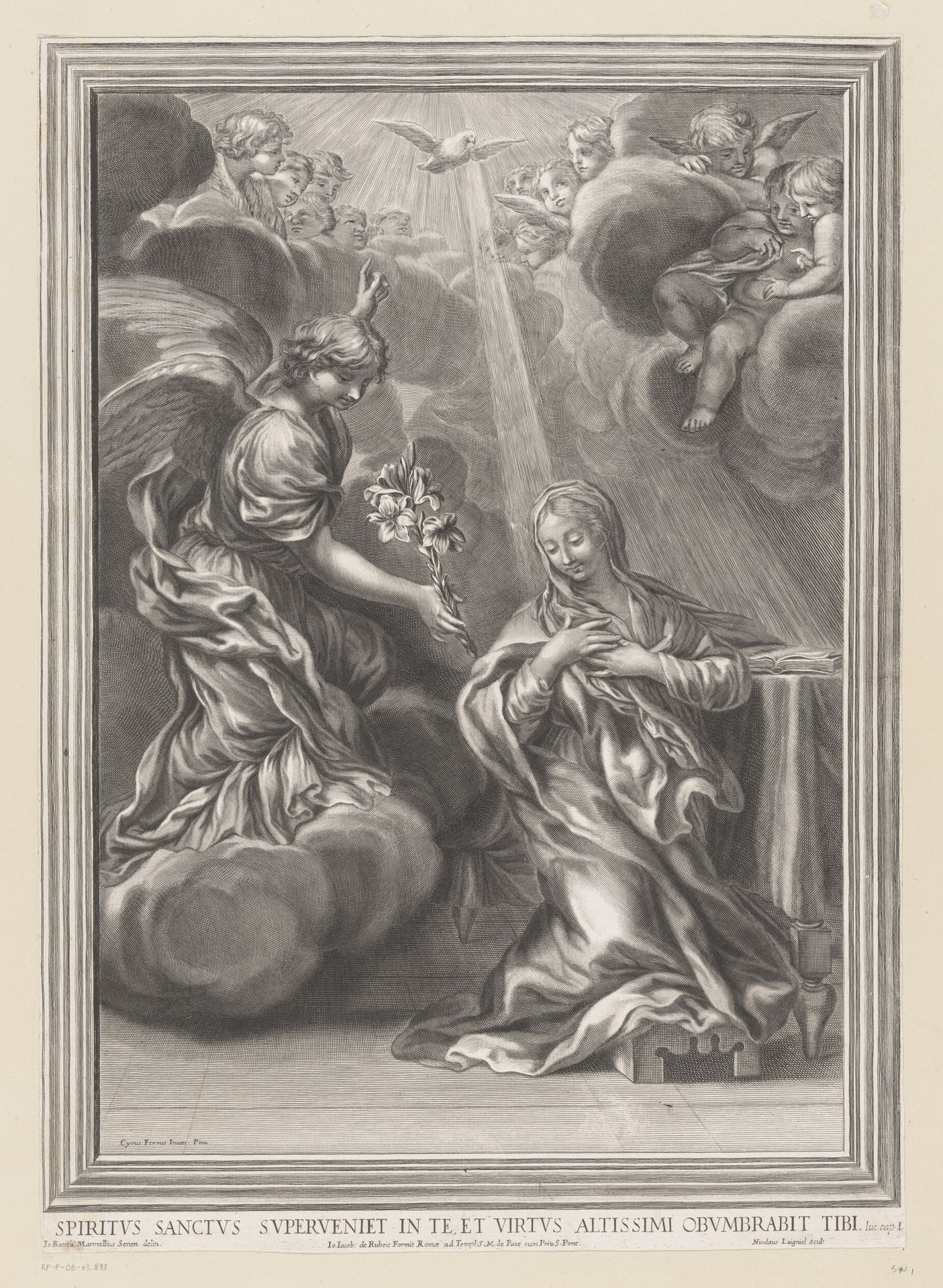 Annunciatie by Nicolas Laigniel