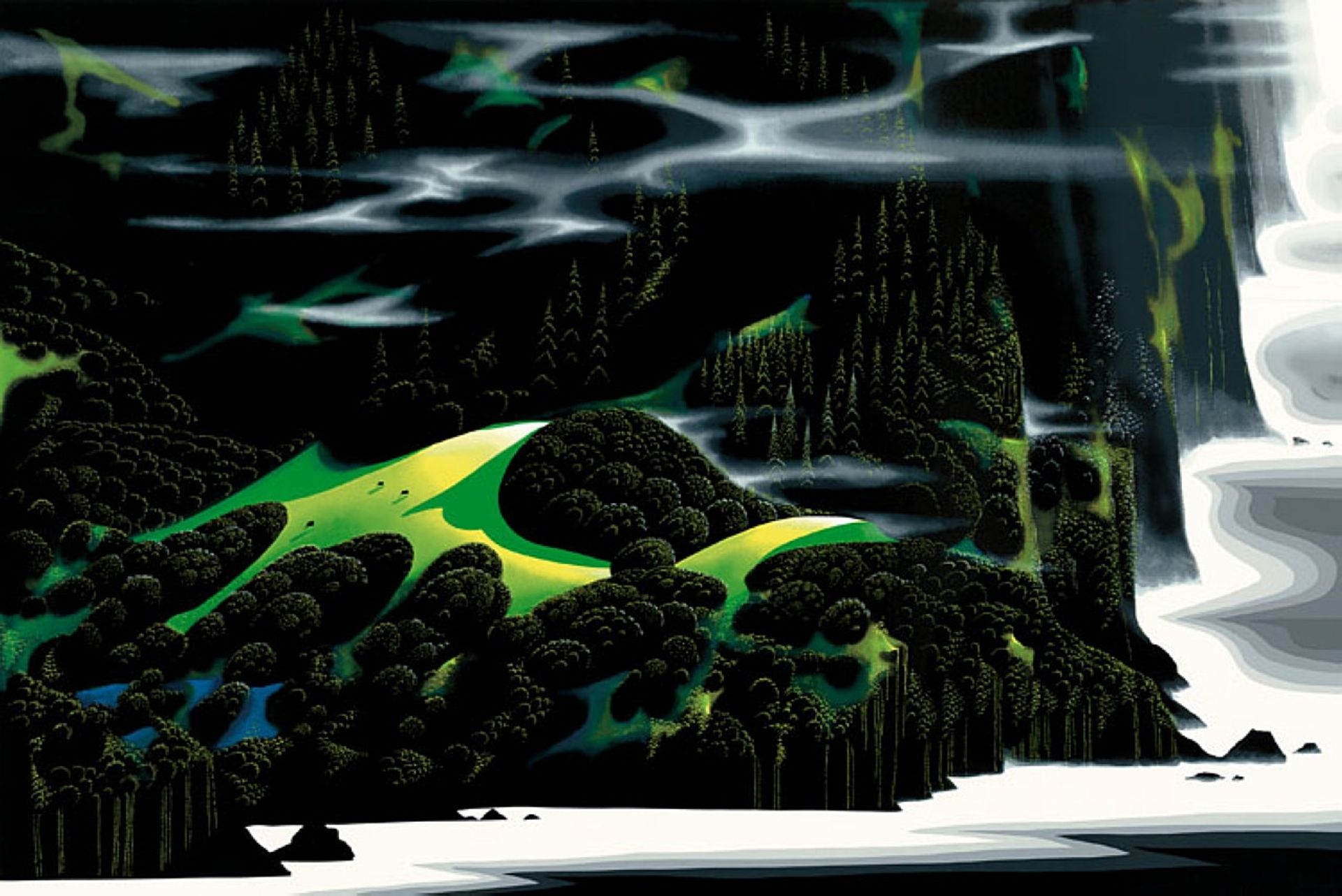 Haze of Early Spring by Eyvind Earle