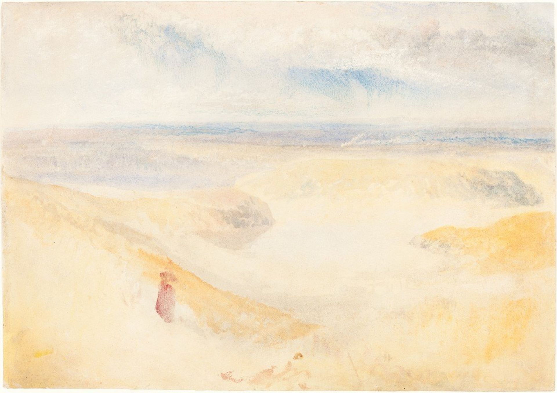 A Yorkshire River by Joseph Mallord William Turner