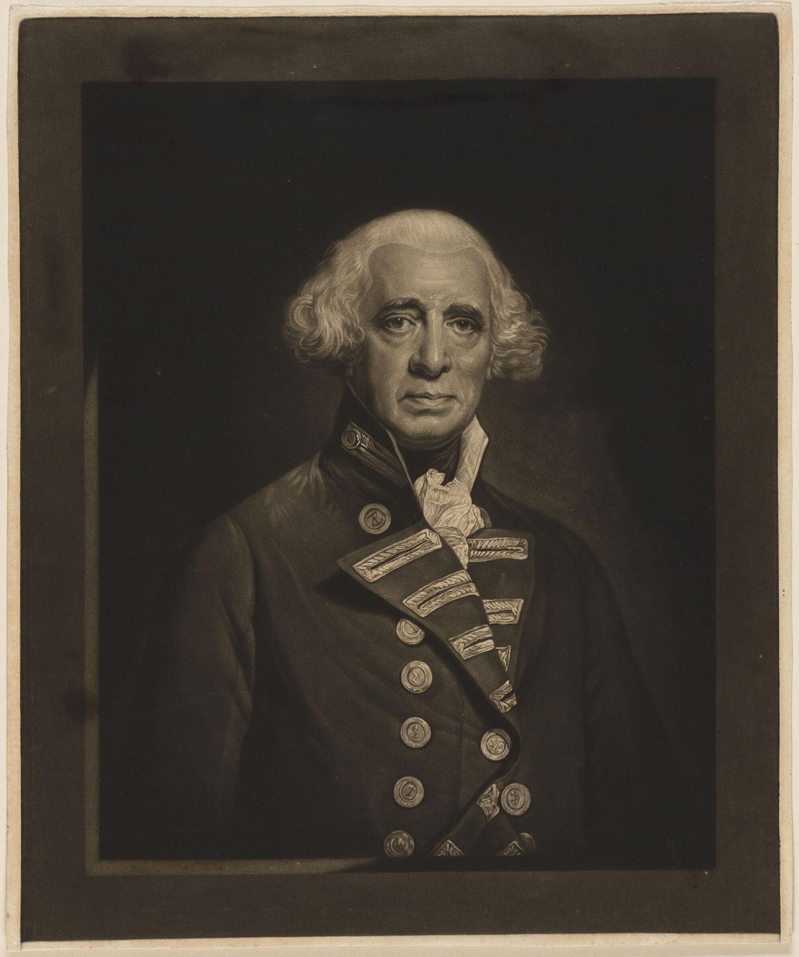 Richard, Earl Howe by Robert Dunkarton