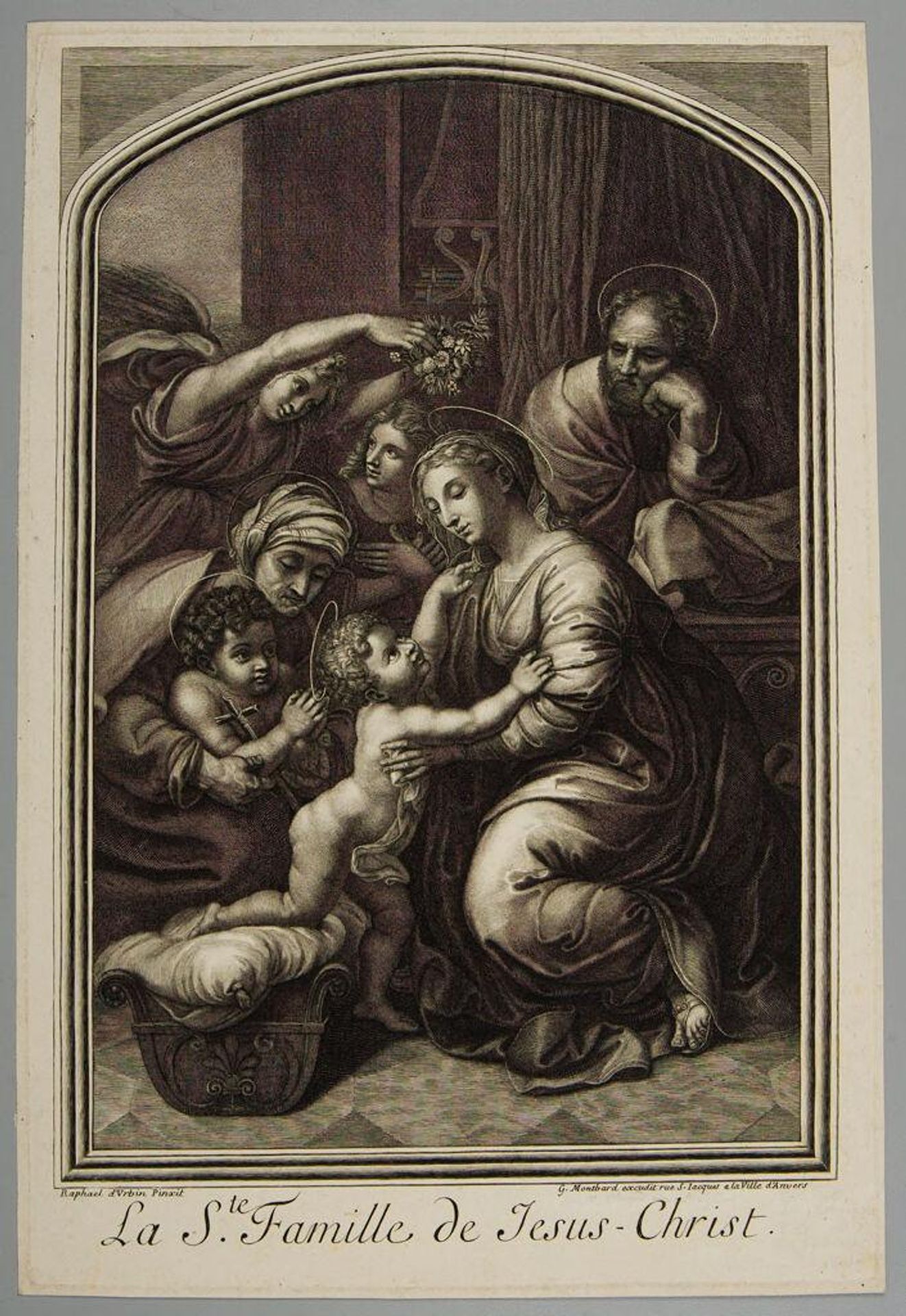 Holy Family by Published by G. Montbard