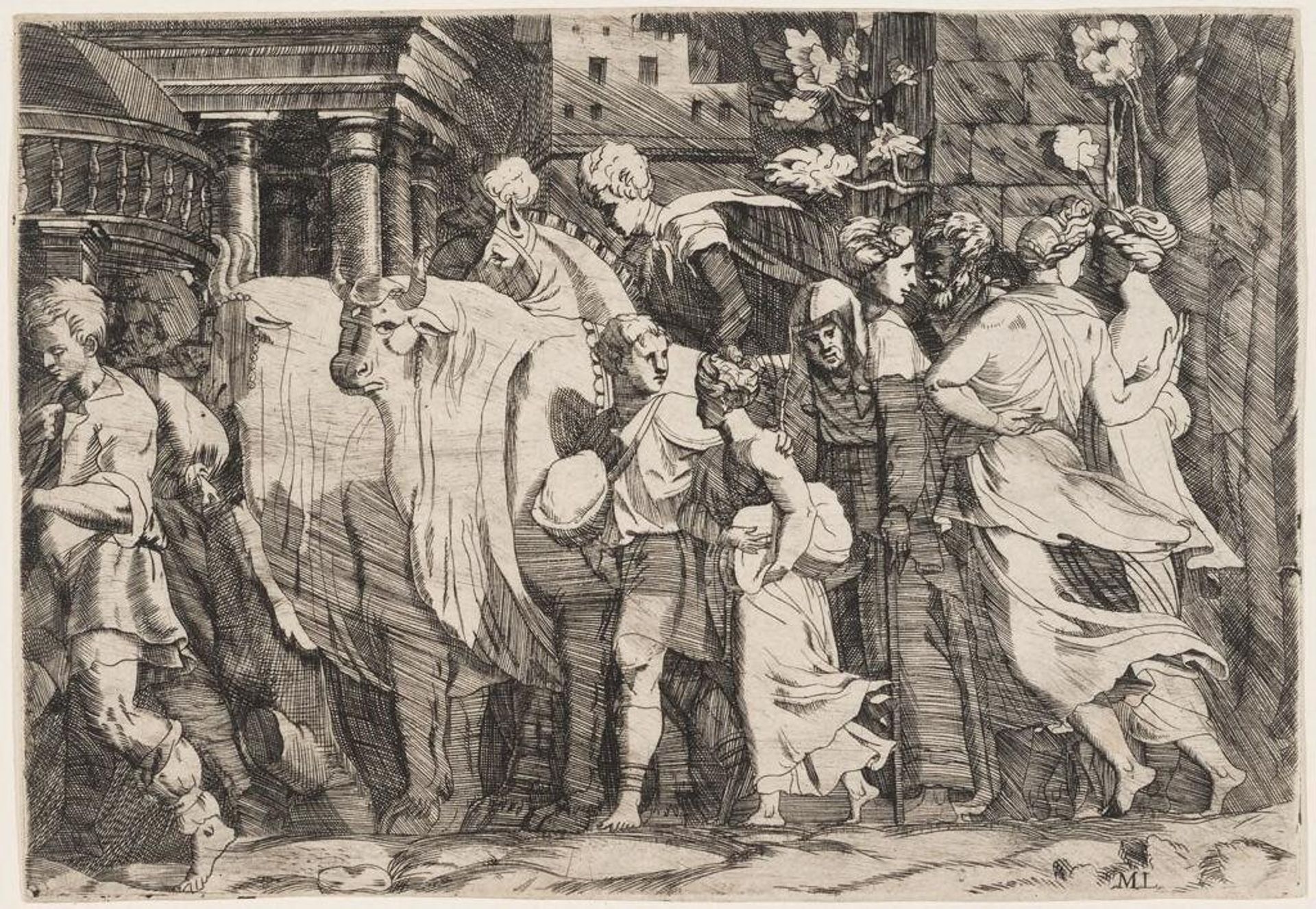 Scenes from the Life of Tarquin by Michele Lucchese