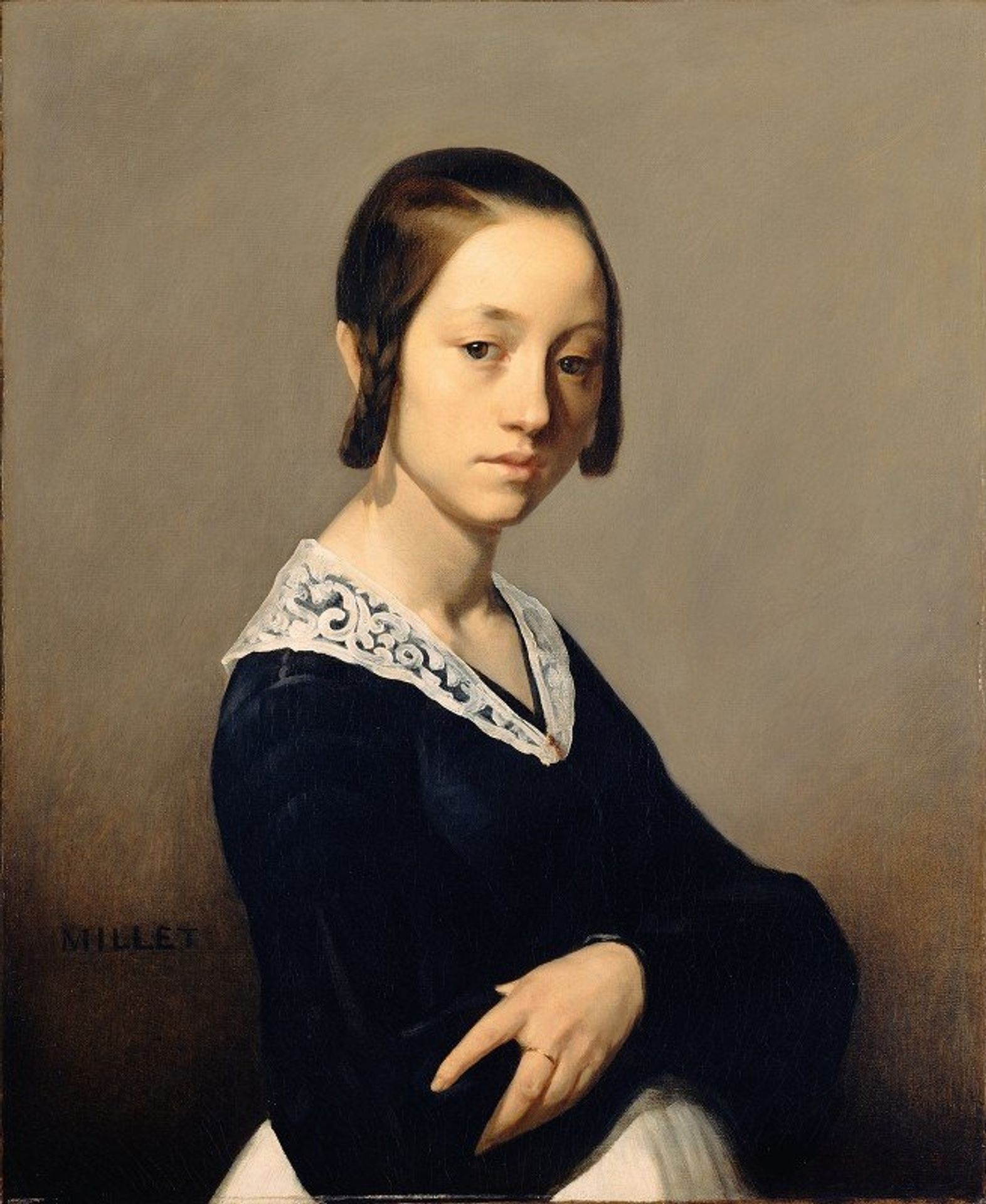 Louise-Antoinette Feuardent by Jean-François Millet