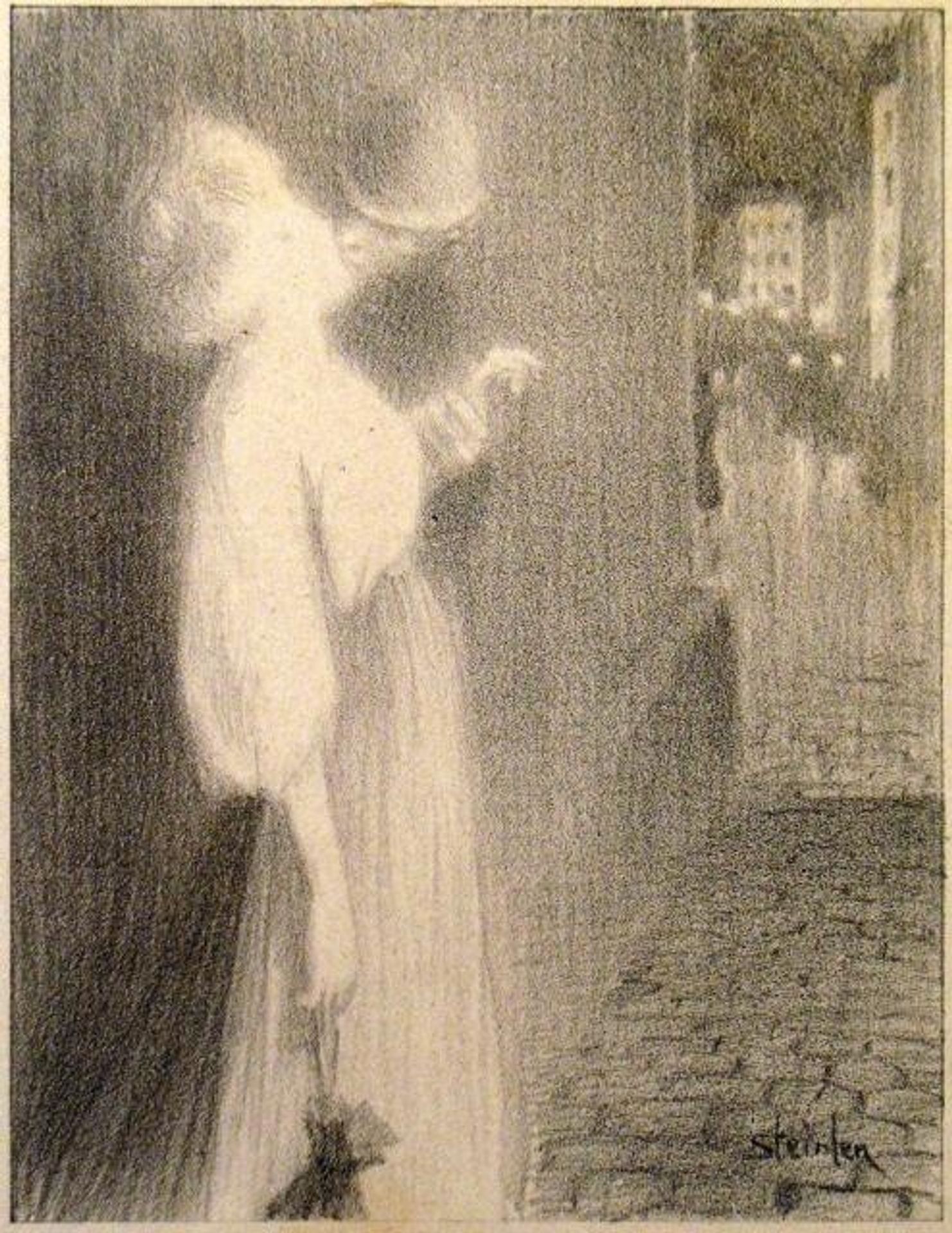 Tu M'Apparus by Théophile Alexandre Steinlen