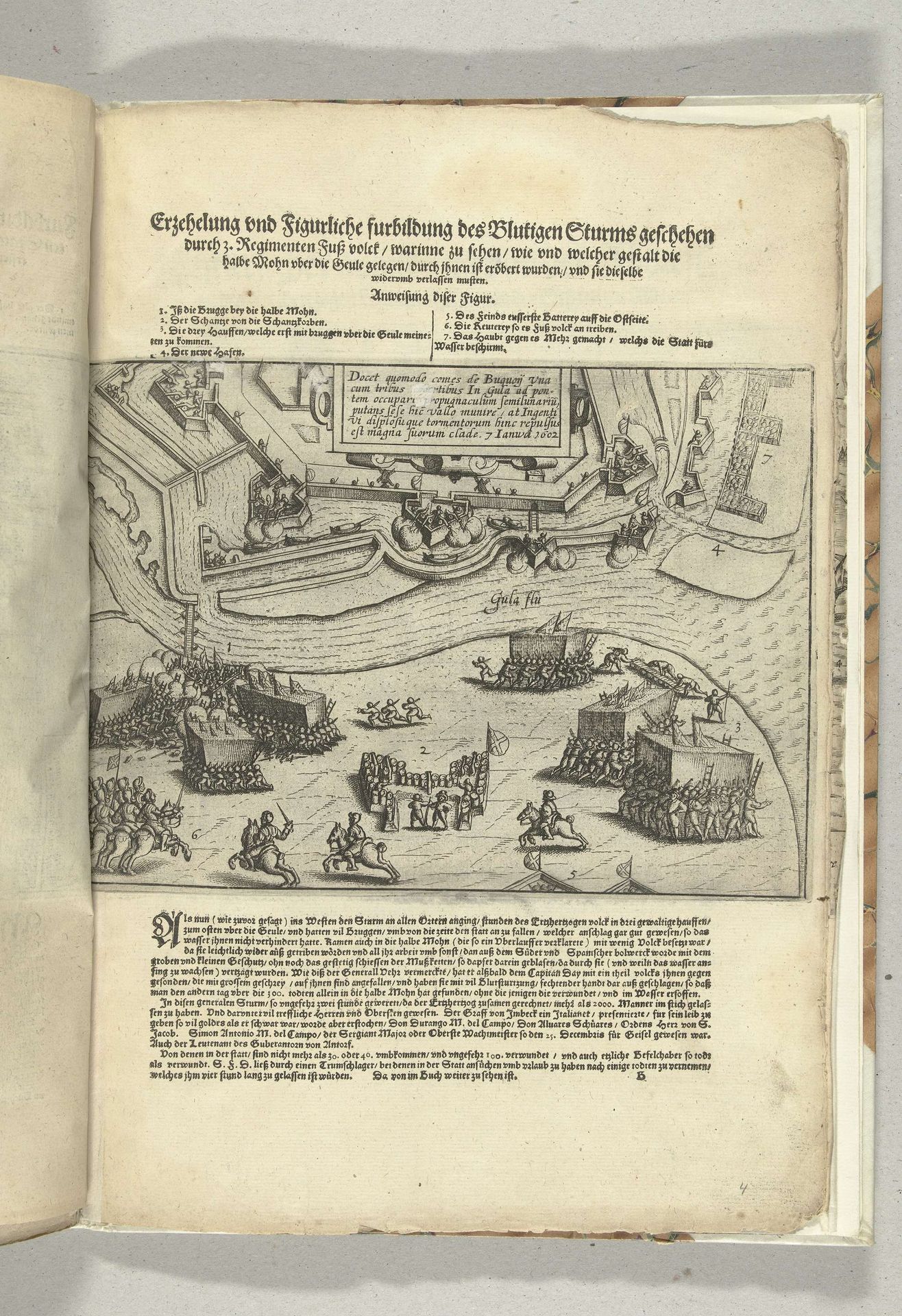 Beleg van Oostende: bestorming door Bucquoy op 7 januari 1602 by Anonymous