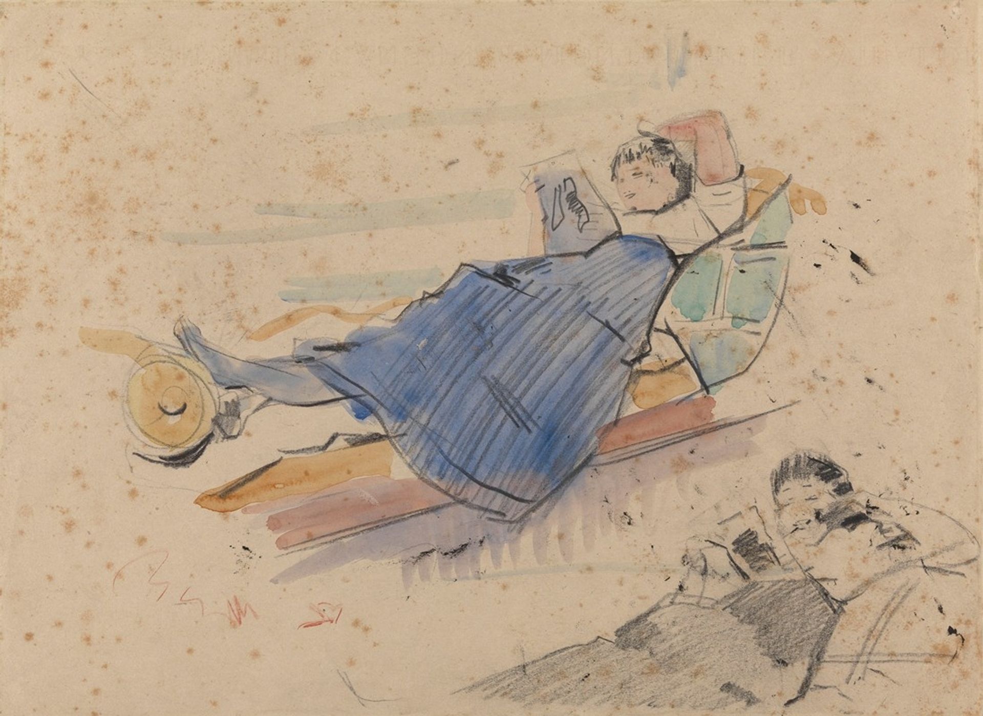 Woman Reading by Rik Wouters