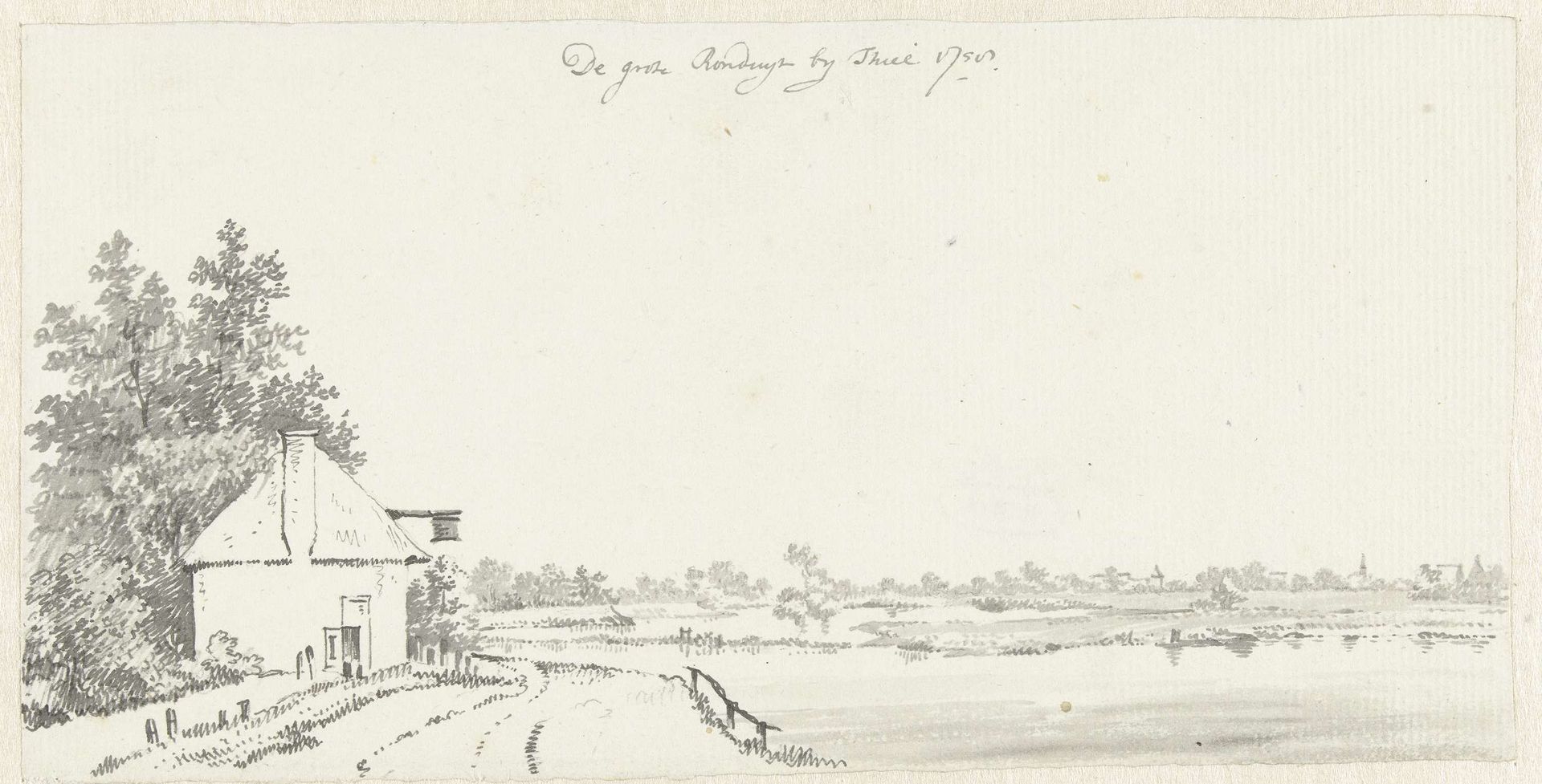 De grote Ronduyt bij Tiel by Jan de Beijer