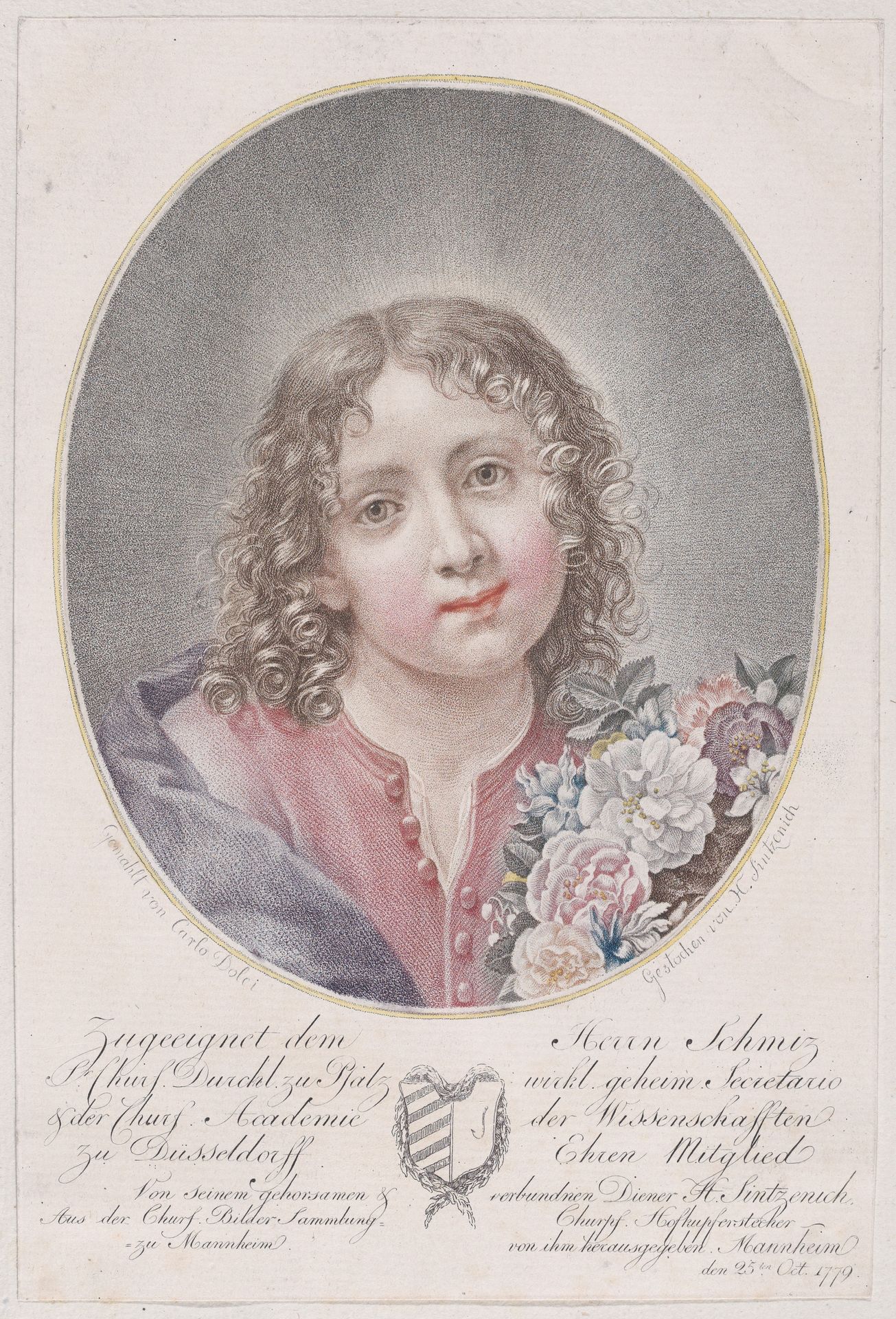 Head of the young Christ by Heinrich Sintzenich