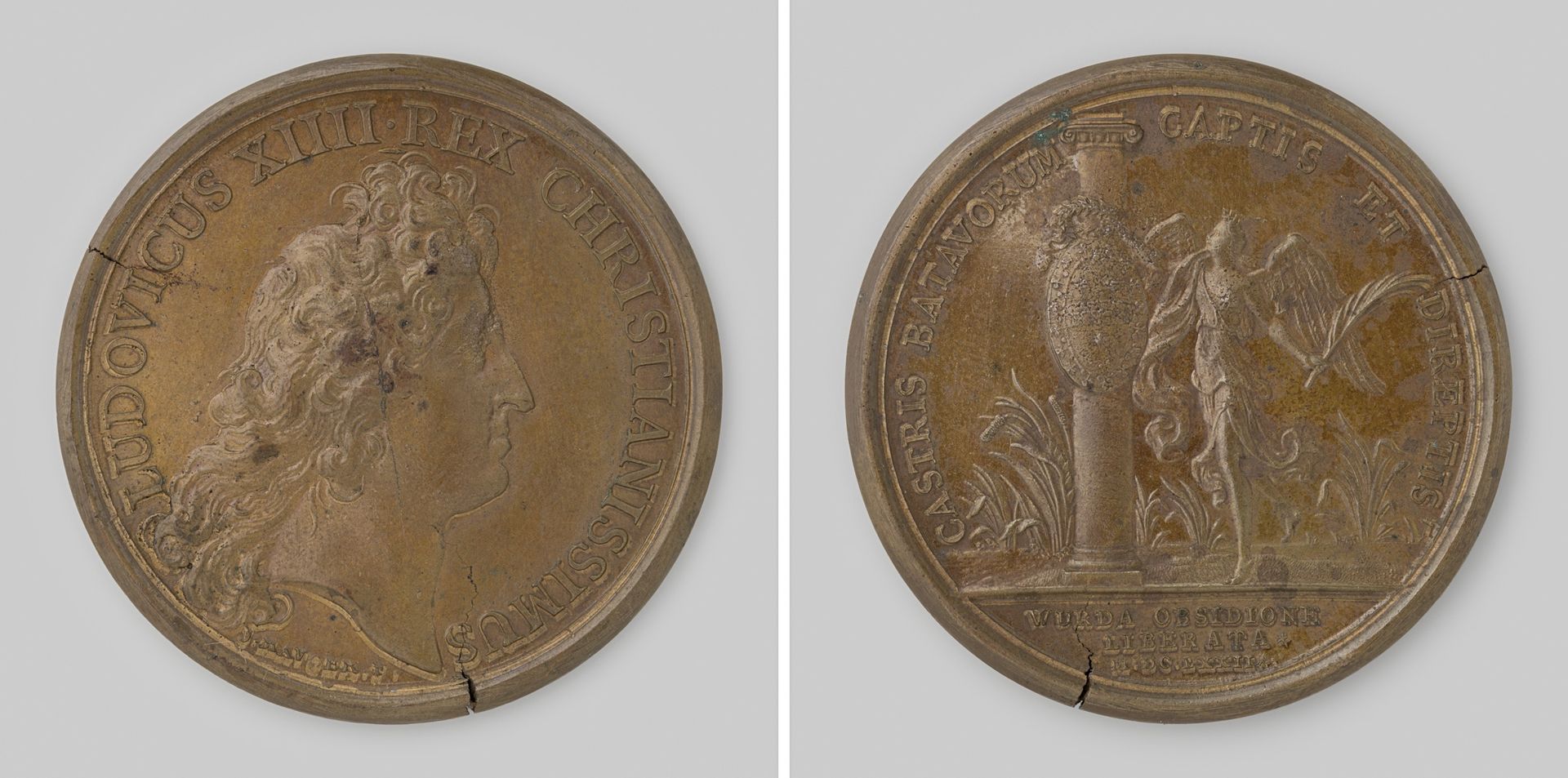 Inname van Woerden door de Fransen 1672 by Jean Mauger