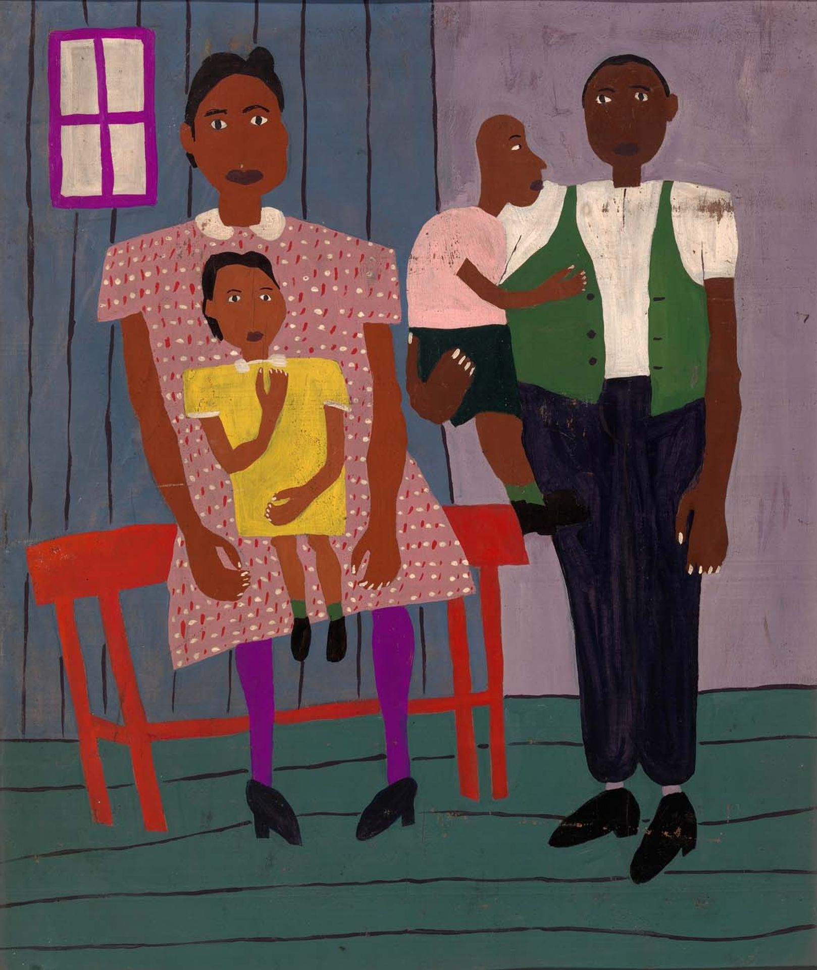 Family Portrait by William H. Johnson