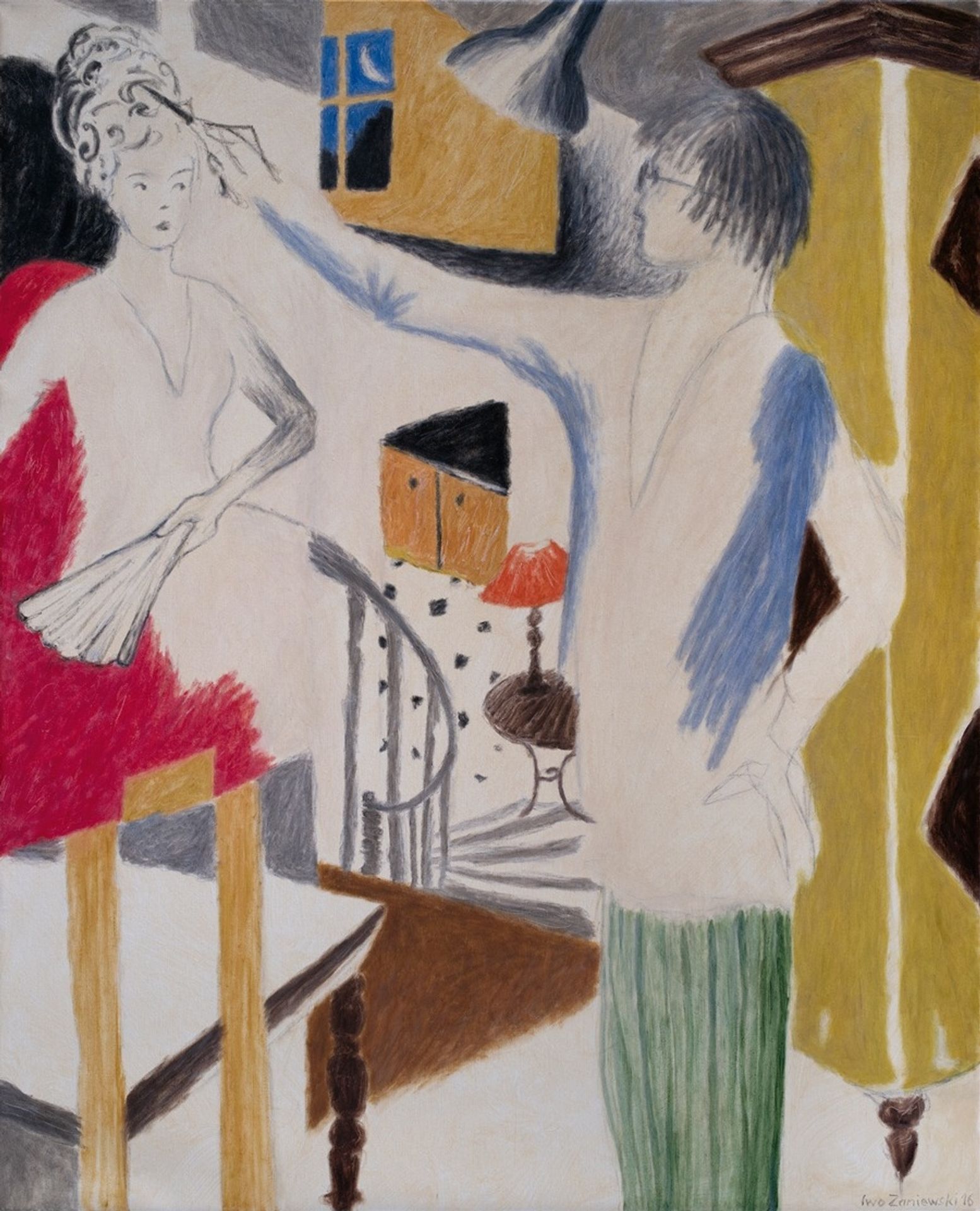 Selfportrait by Iwo Zaniewski
