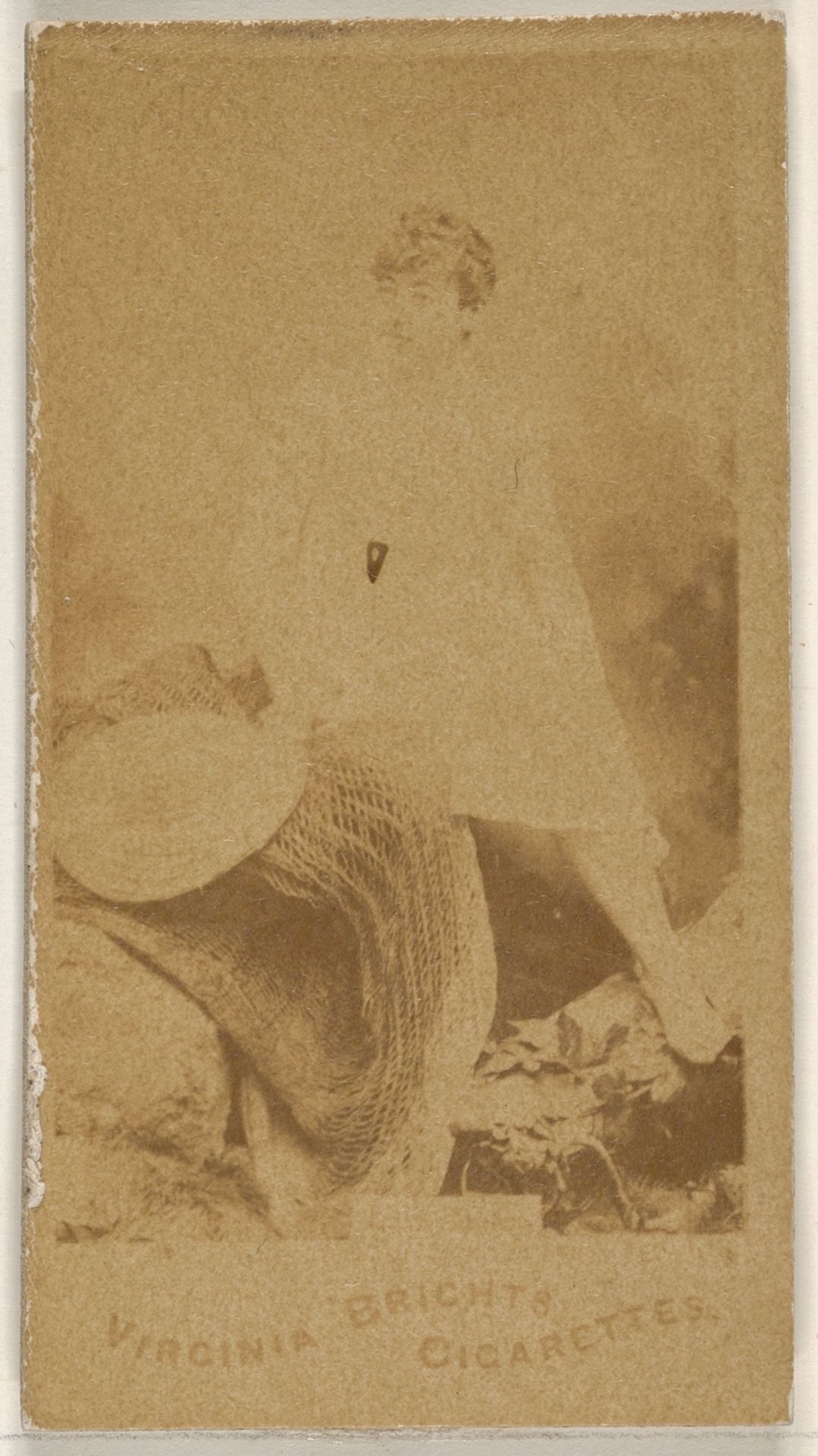 From the Actors and Actresses series (N45, Type 1) for Virginia Brights Cigarettes by Allen & Ginter