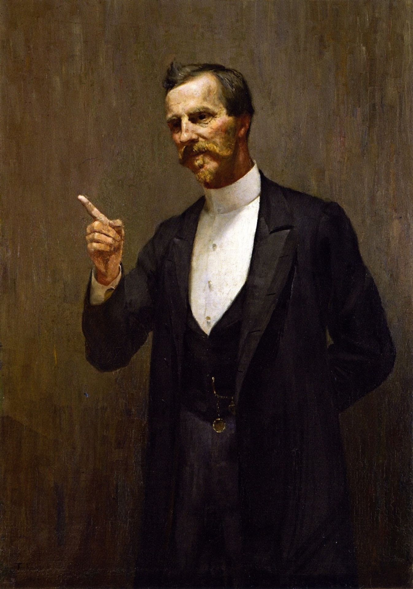 The Hon. Dr. L. I. Smith by Tom Roberts