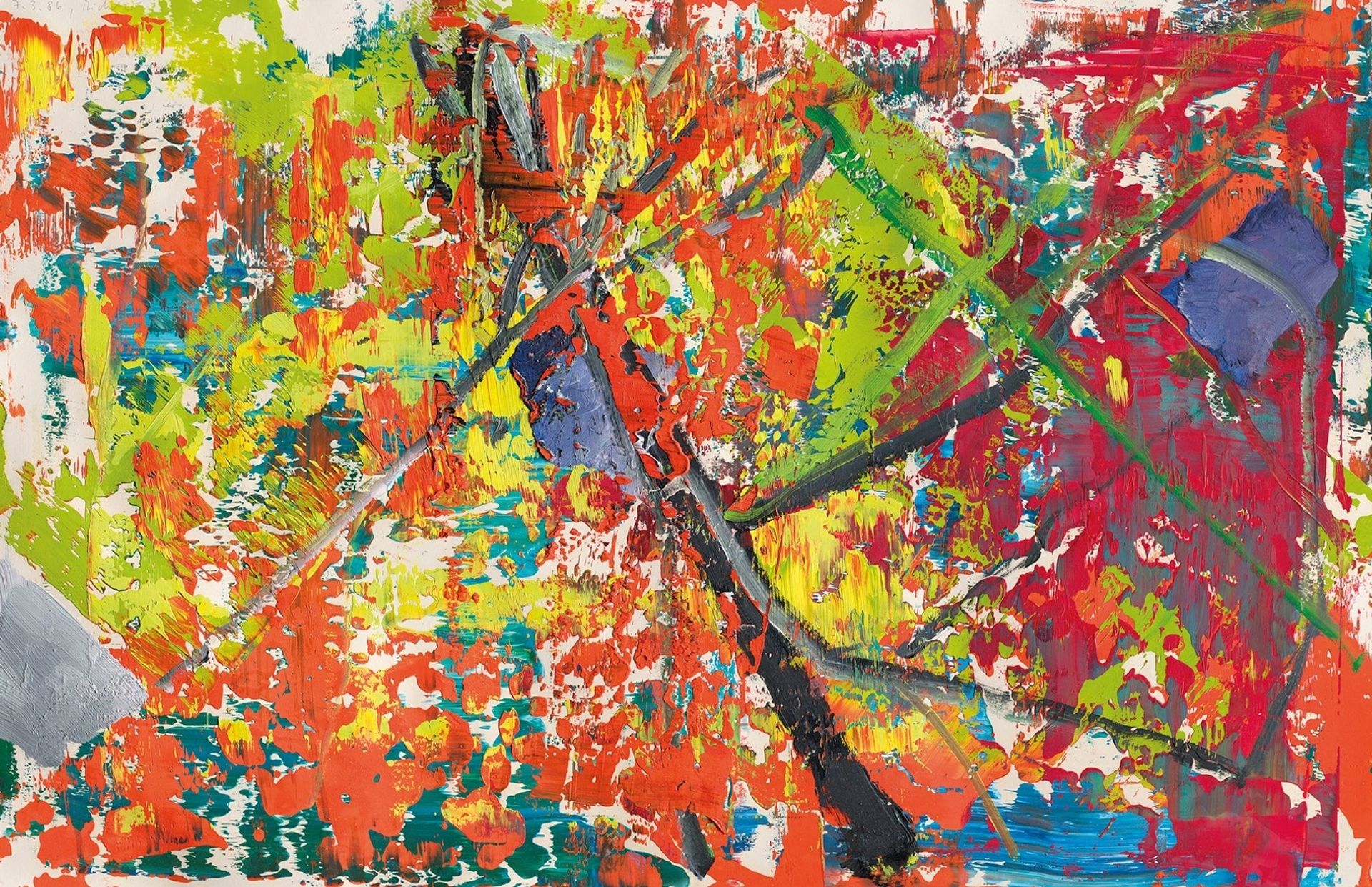 7.3.86 by Gerhard Richter