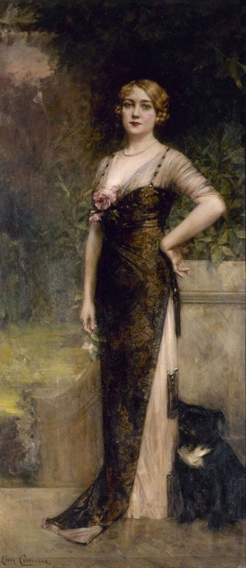 Portrait de Madame Jean Maillard-Norbert by Léon François Comerre