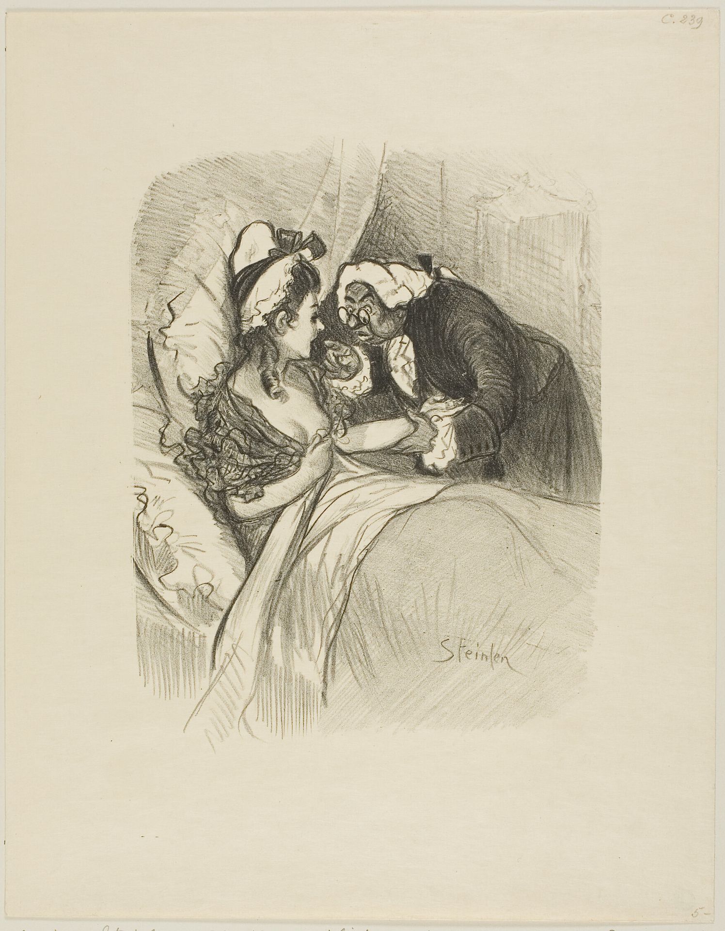 Dame Jacinthe by Théophile Alexandre Steinlen