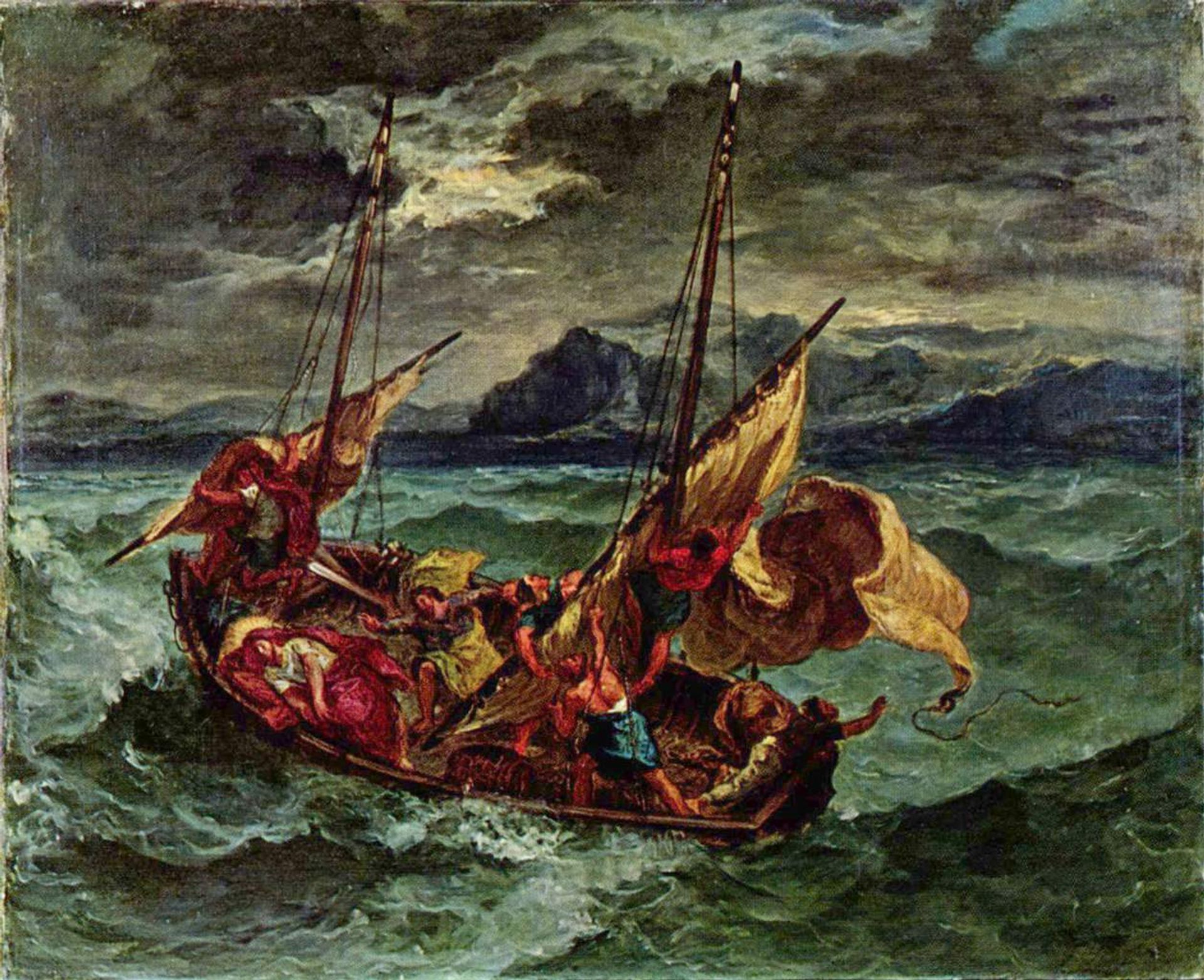 Christ on the Sea of Galilee by Eugène Delacroix