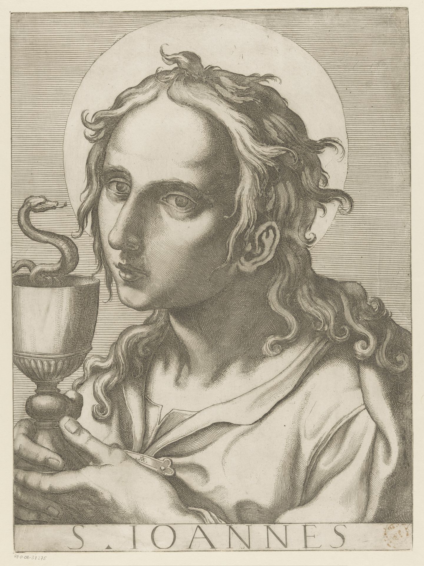 Johannes de Evangelist by Raffaello Schiaminossi